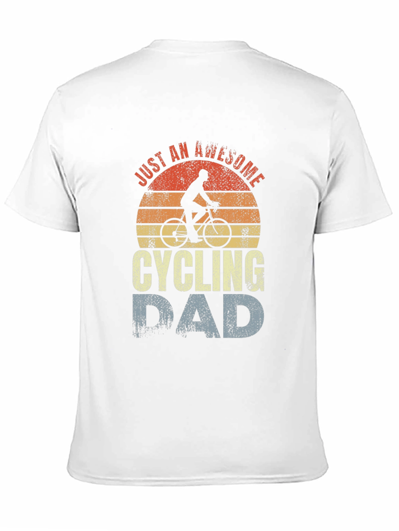 Awesome Cycling Dad T-Shirt