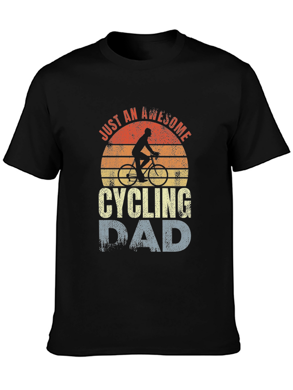 Awesome Cycling Dad T-Shirt