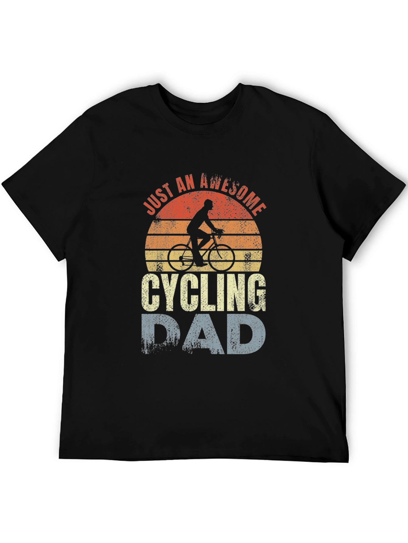 Awesome Cycling Dad T-Shirt