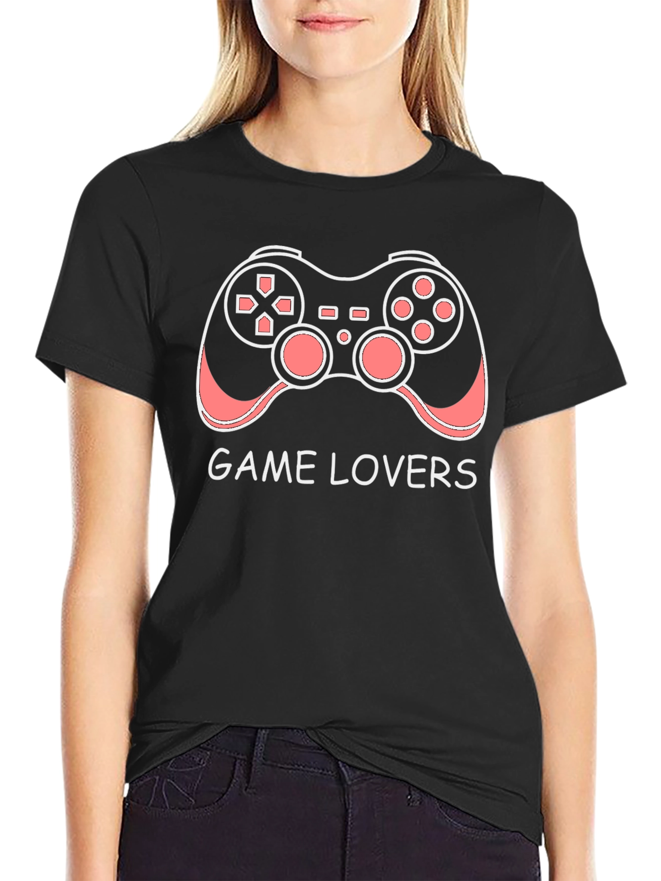 Game Lovers T-Shirt - Console Controller Graphic Tee