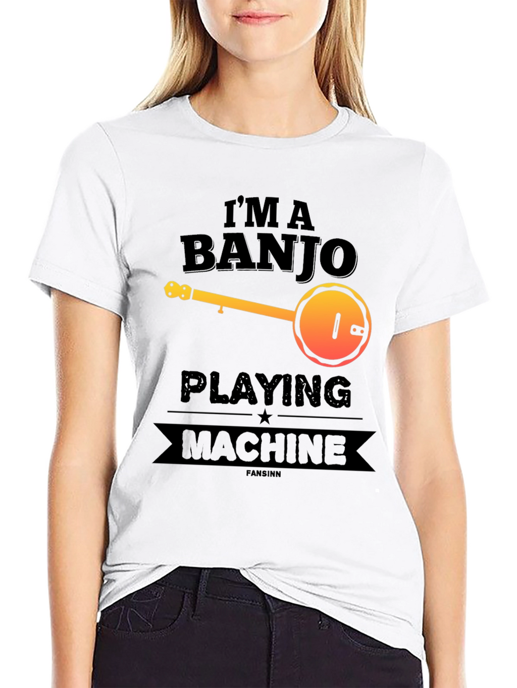 Im A Banjo Playing Machine T-Shirt