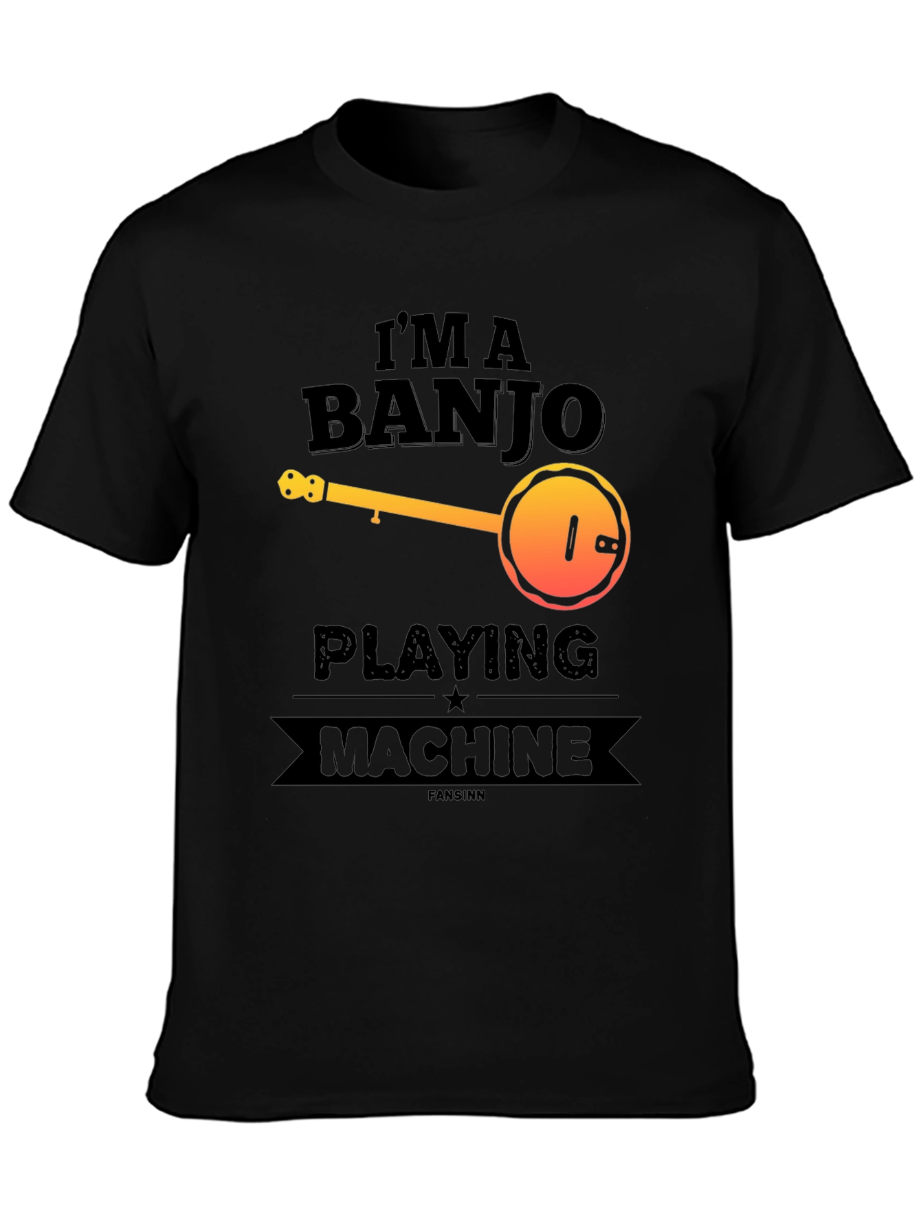 Im A Banjo Playing Machine T-Shirt