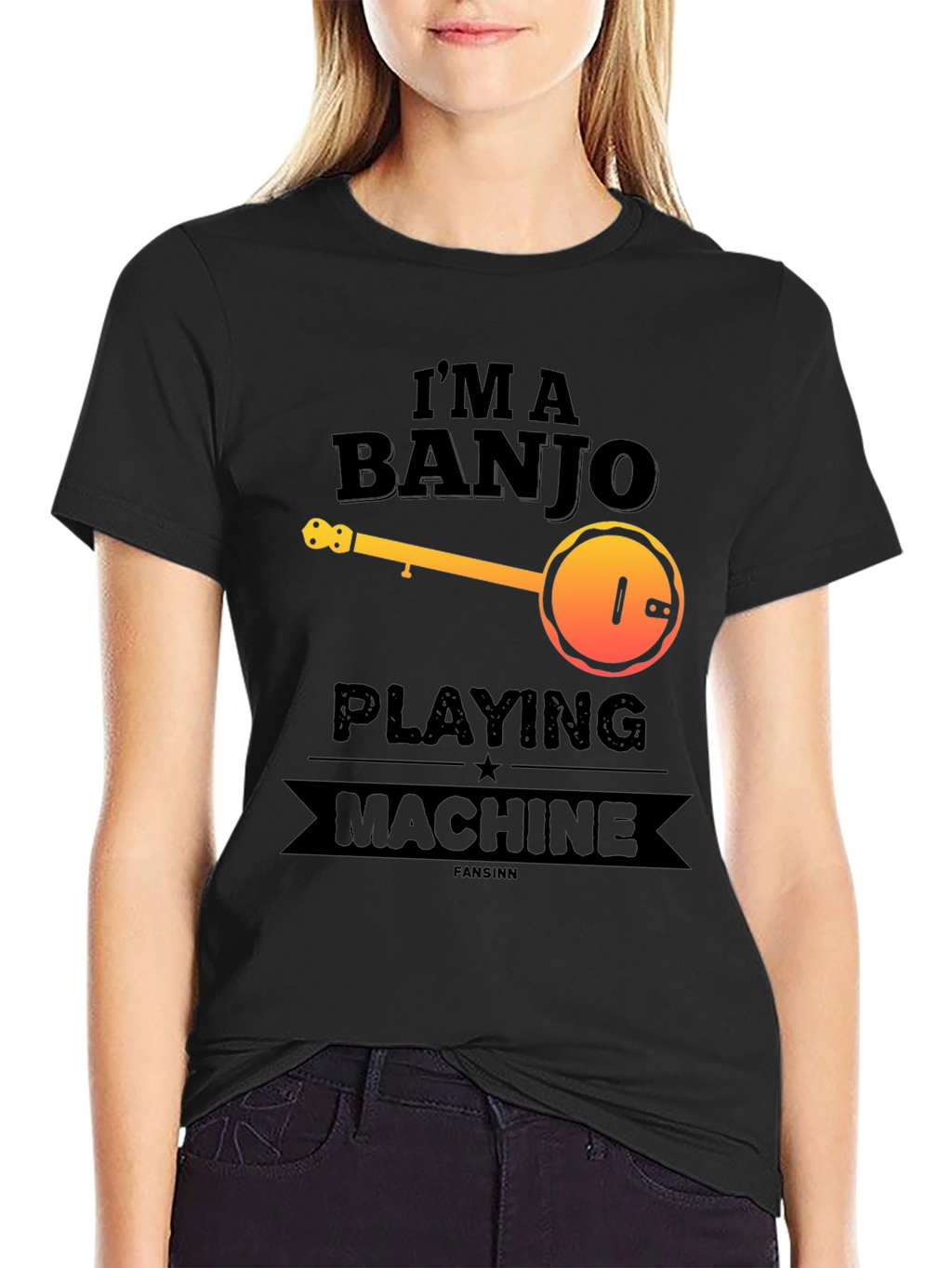 Im A Banjo Playing Machine T-Shirt