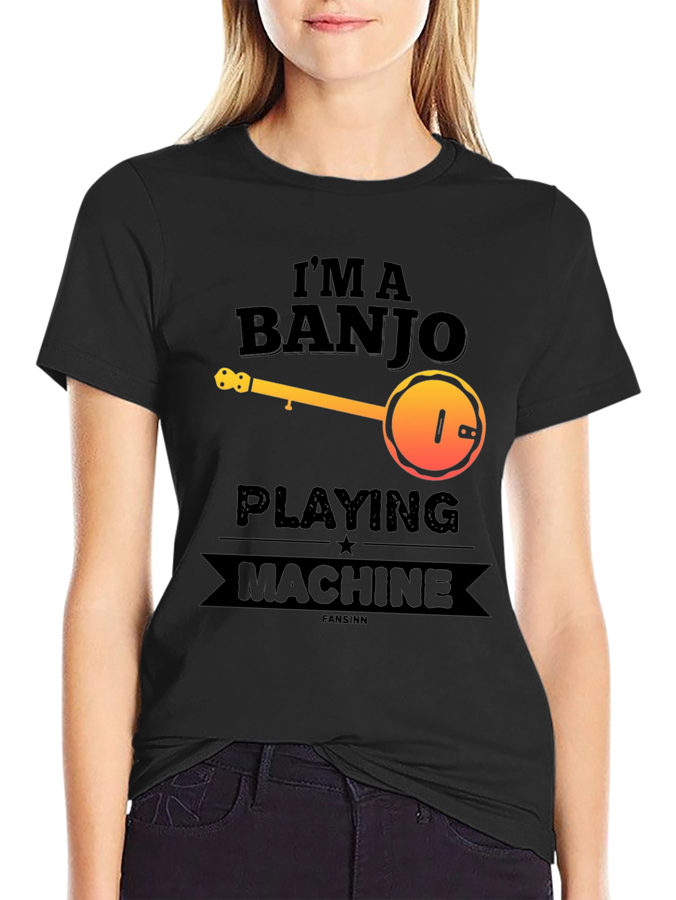 Im A Banjo Playing Machine T-Shirt