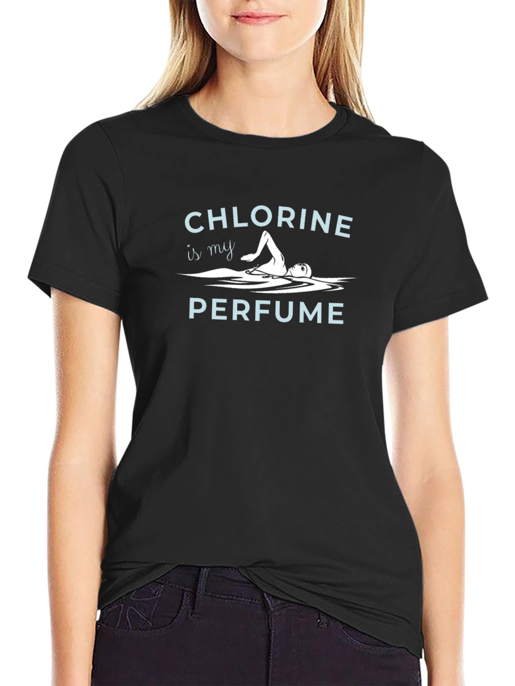 Chlorine Perfume Swimmer T-Shirt