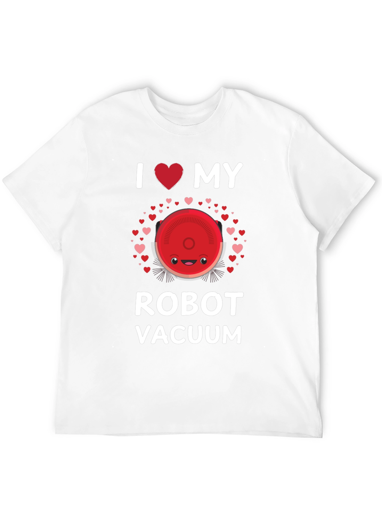 I Heart My Robot Vacuum T-Shirt