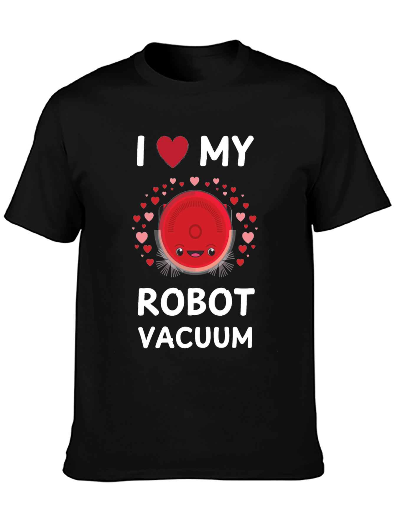 I Heart My Robot Vacuum T-Shirt