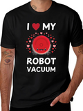 I Heart My Robot Vacuum T-Shirt
