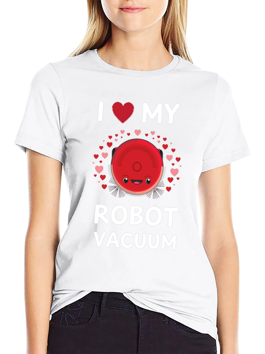 I Heart My Robot Vacuum T-Shirt