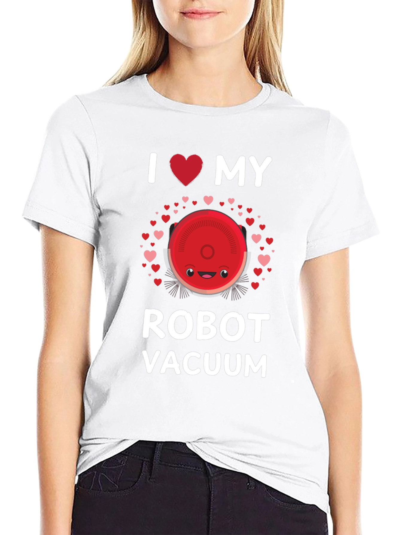 I Heart My Robot Vacuum T-Shirt