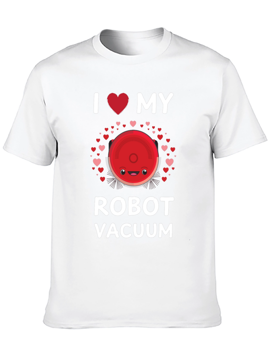 I Heart My Robot Vacuum T-Shirt