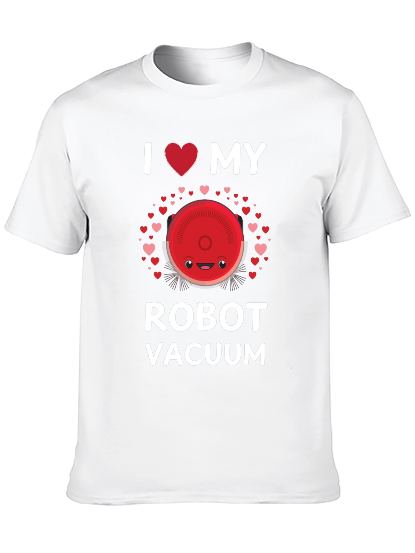 I Heart My Robot Vacuum T-Shirt