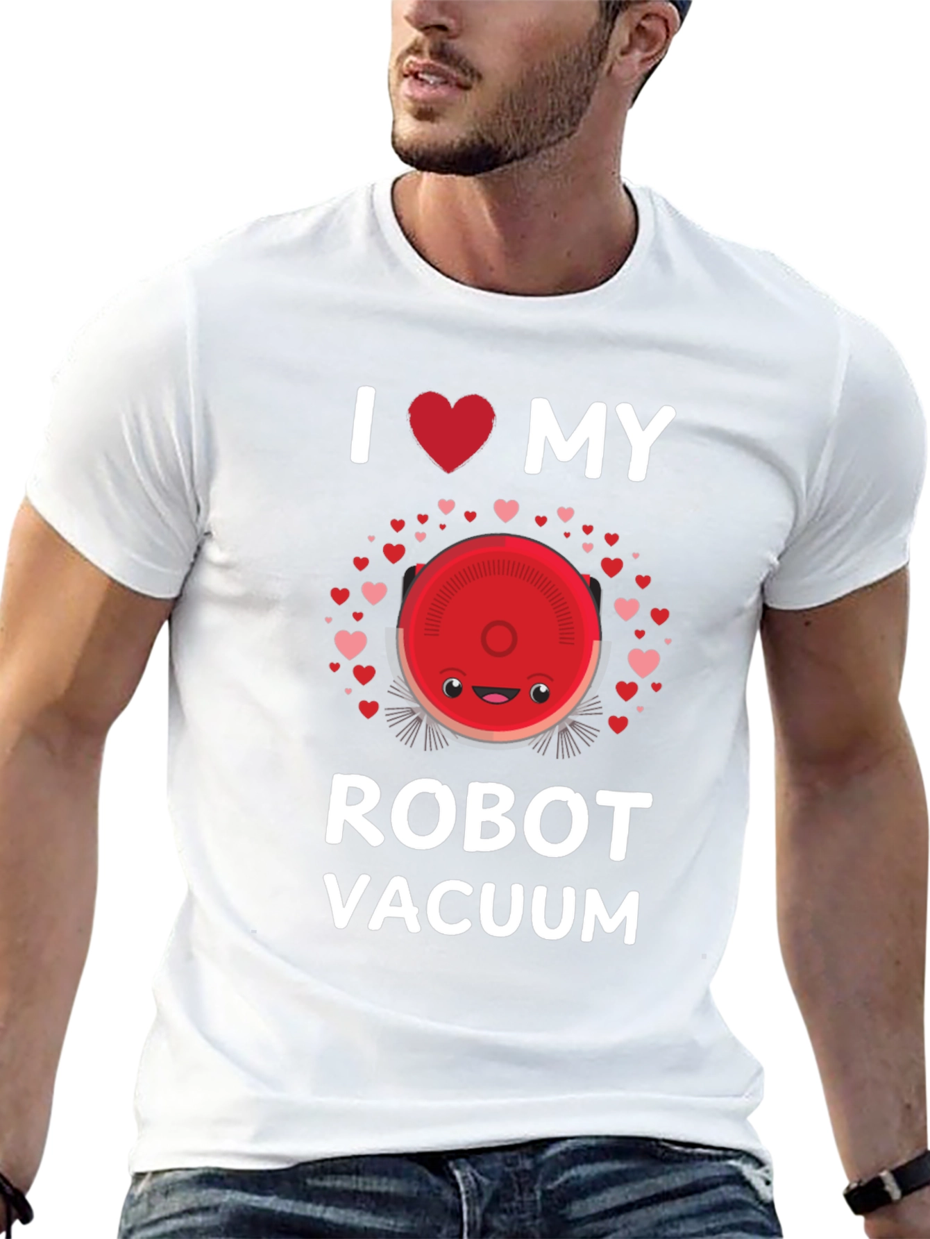 I Heart My Robot Vacuum T-Shirt