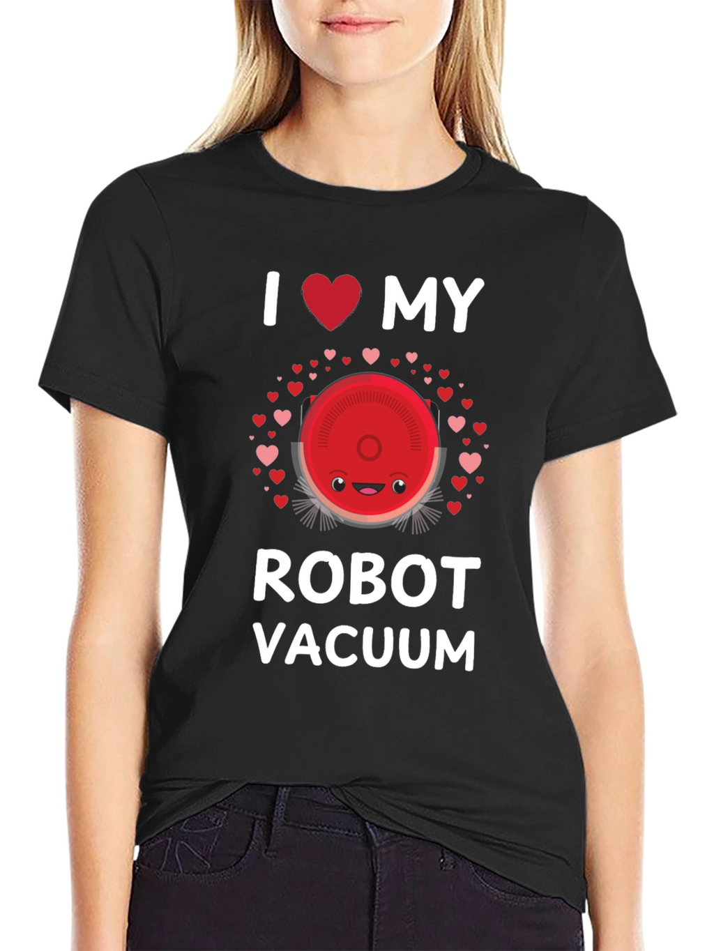 I Heart My Robot Vacuum T-Shirt