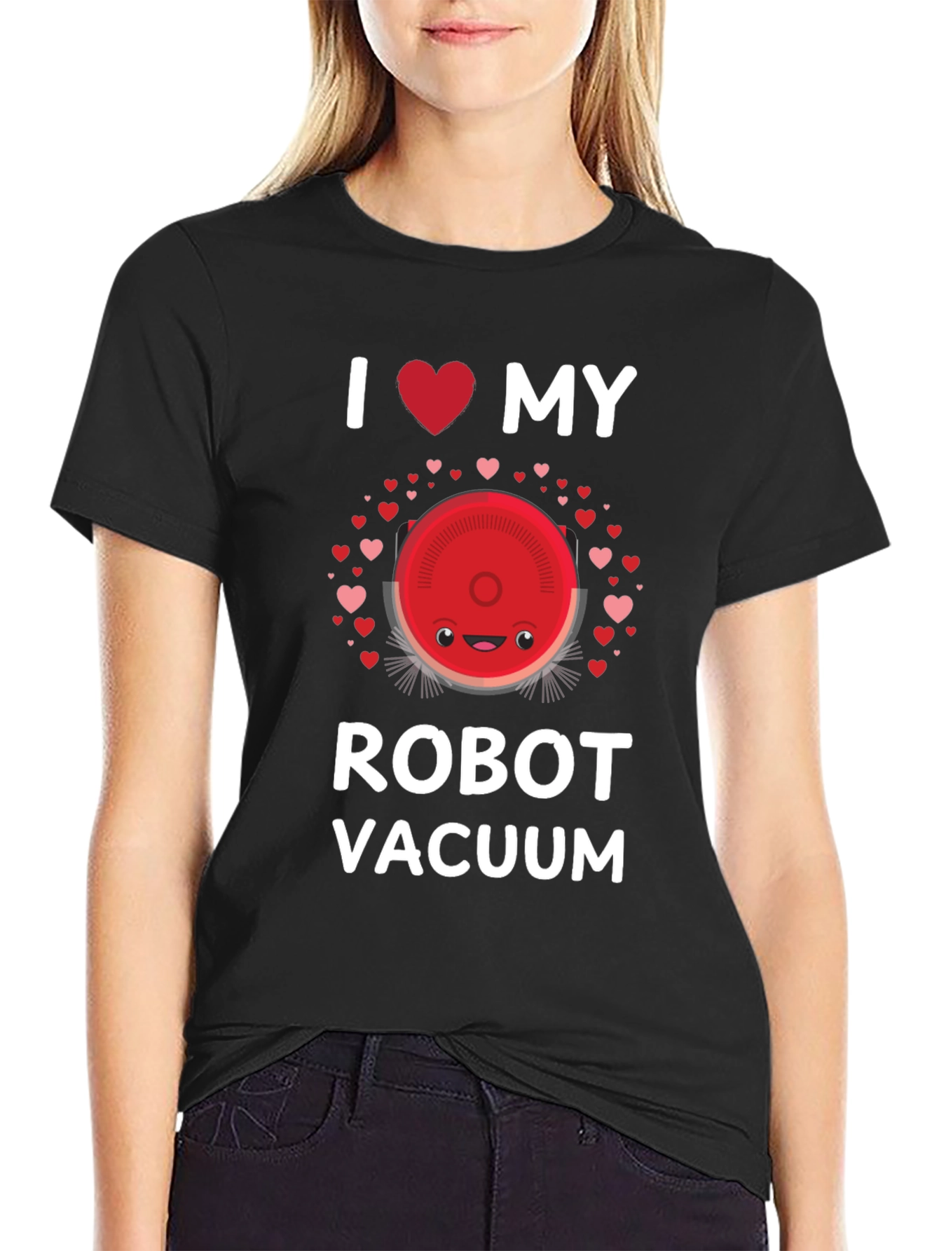 I Heart My Robot Vacuum T-Shirt