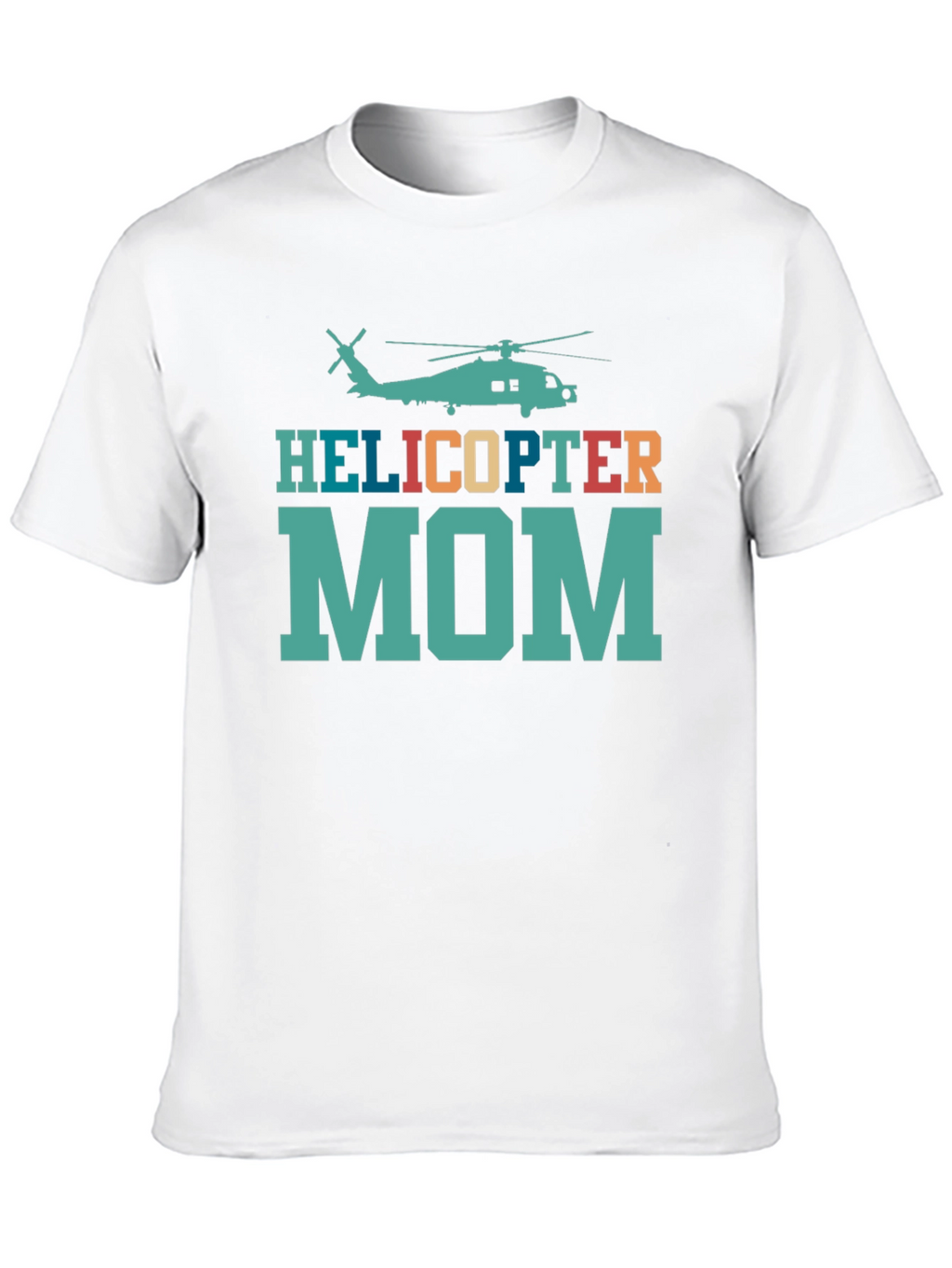Helicopter Mom Novelty Graphic T-Shirt