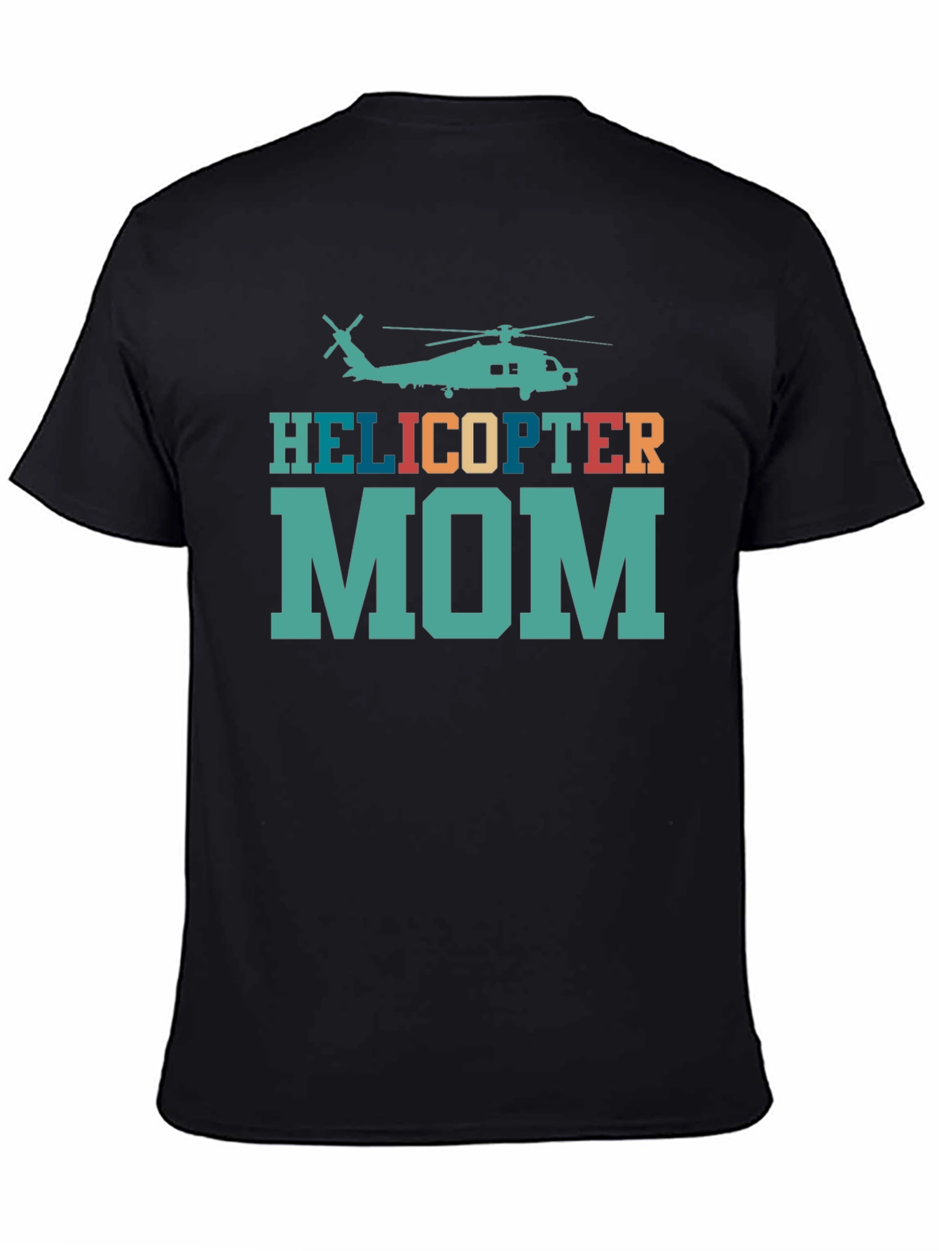 Helicopter Mom Novelty Graphic T-Shirt