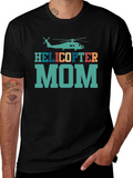 Helicopter Mom Novelty Graphic T-Shirt