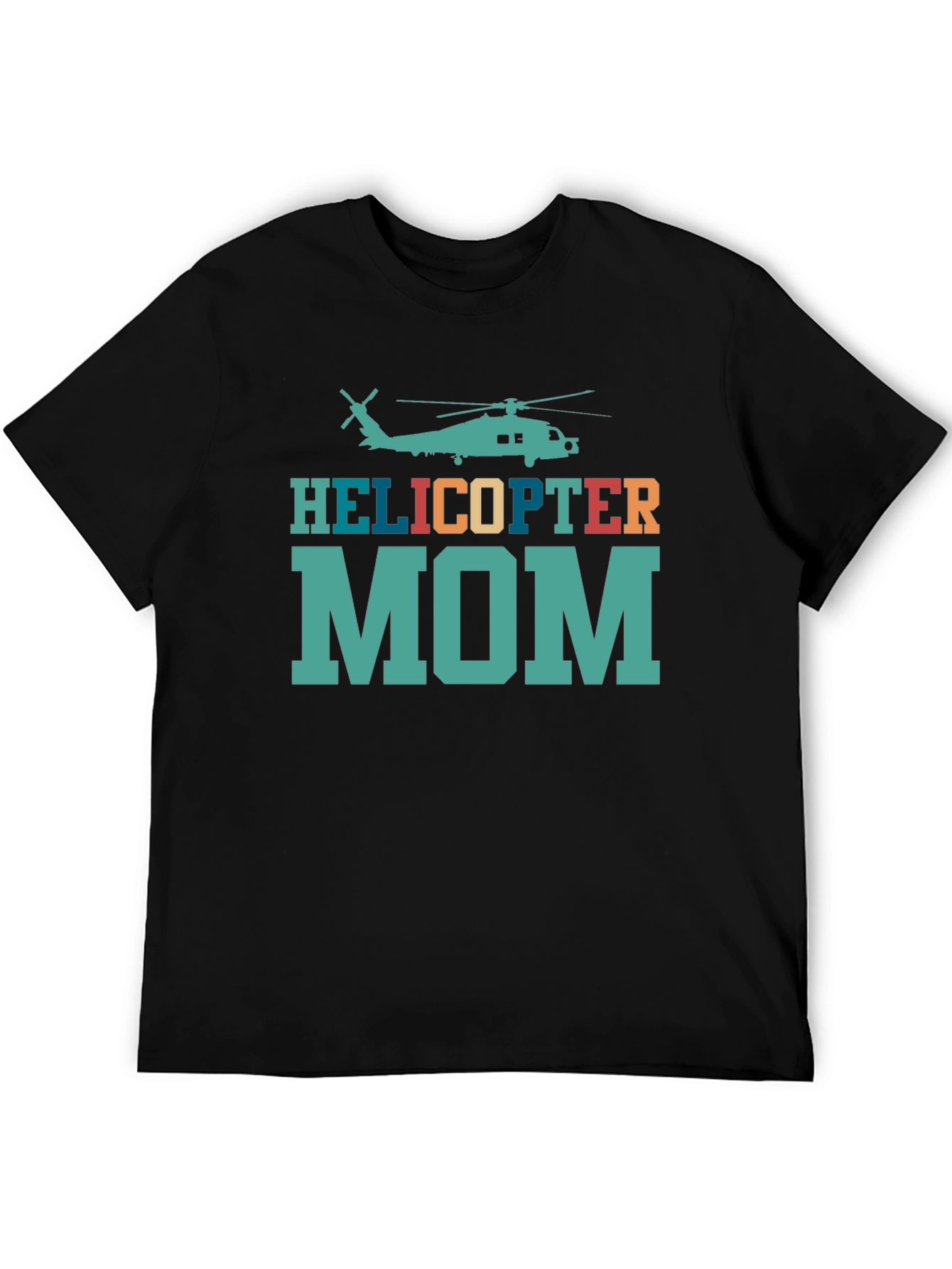 Helicopter Mom Novelty Graphic T-Shirt