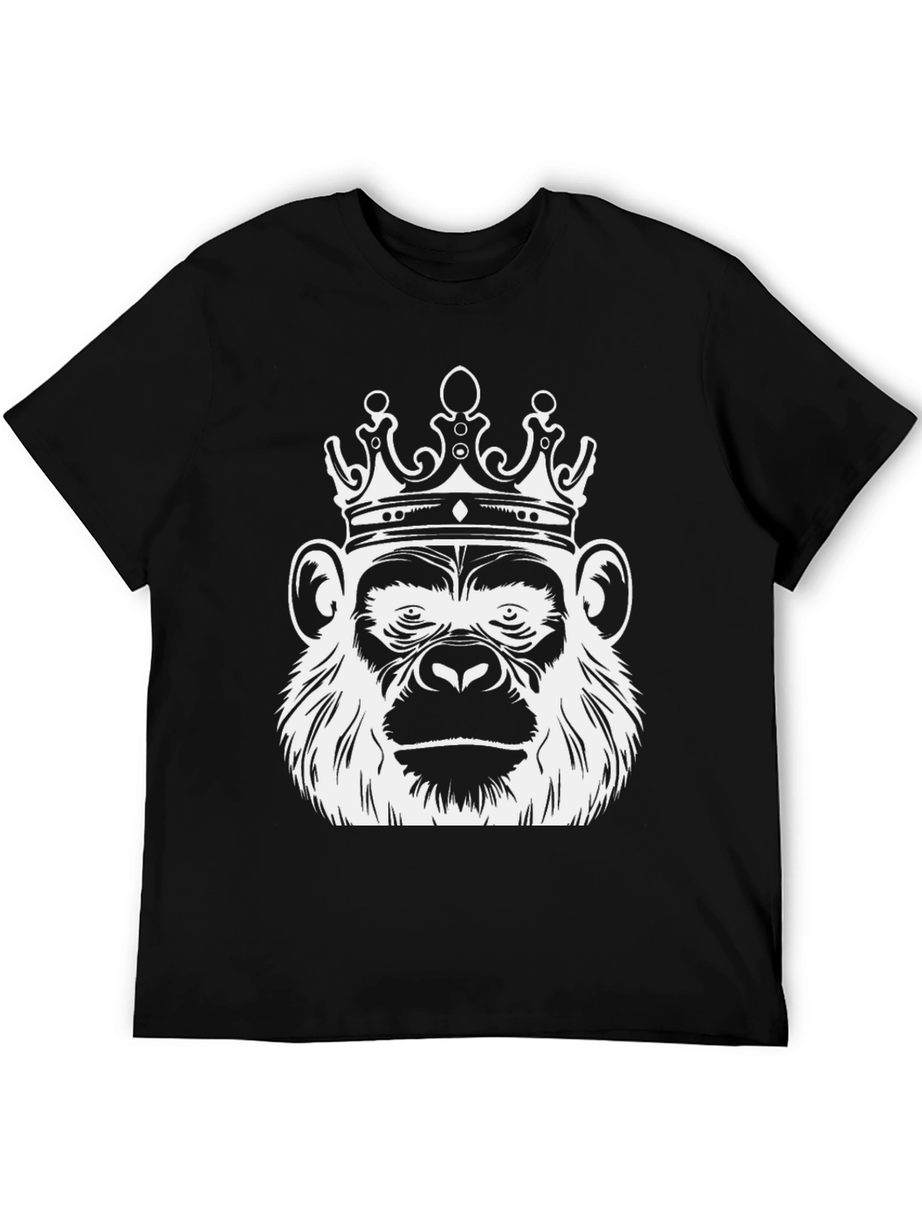 King Kong Graphic T-Shirt - Black Cotton Tee