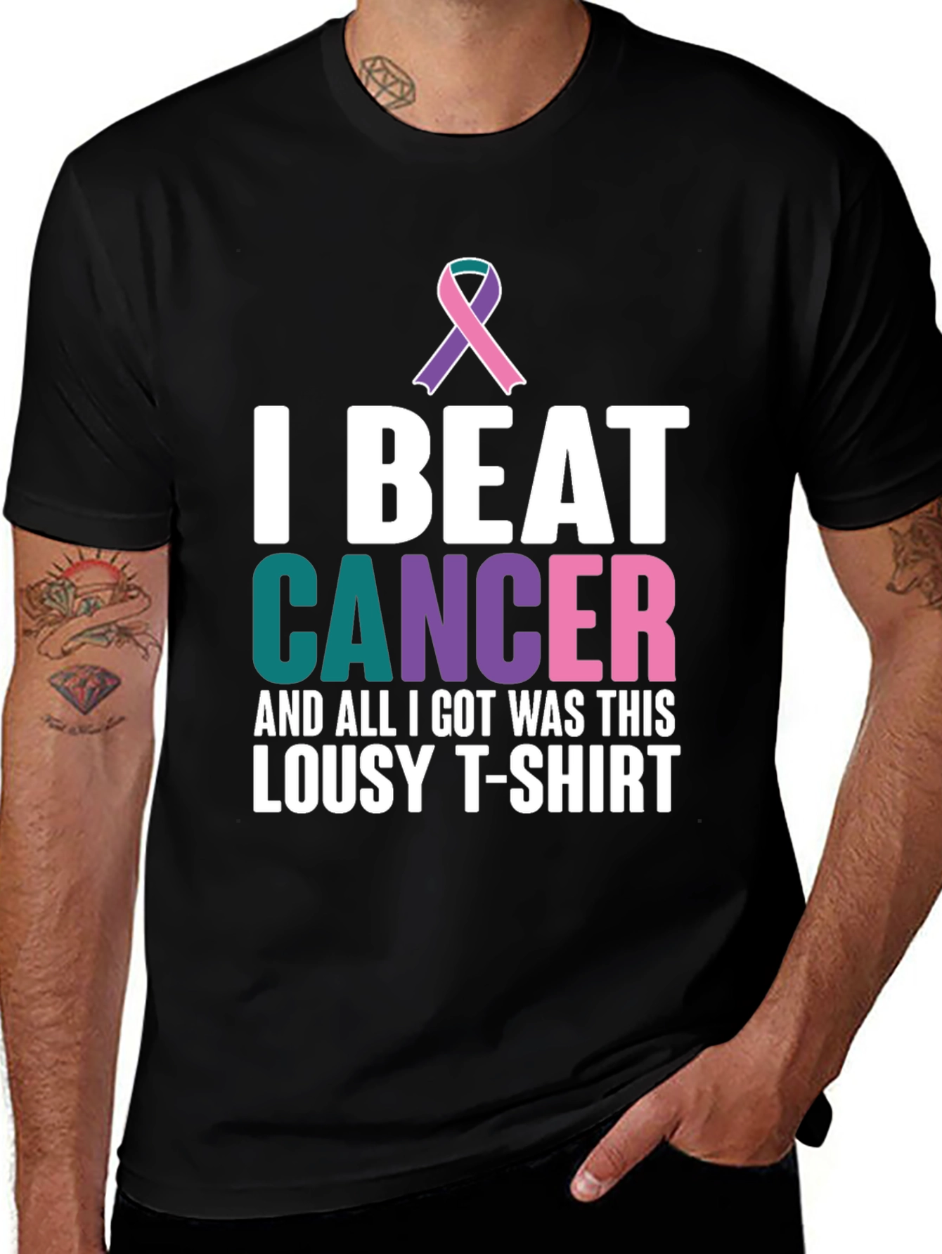 I Beat Cancer T-Shirt - Survivor Tee
