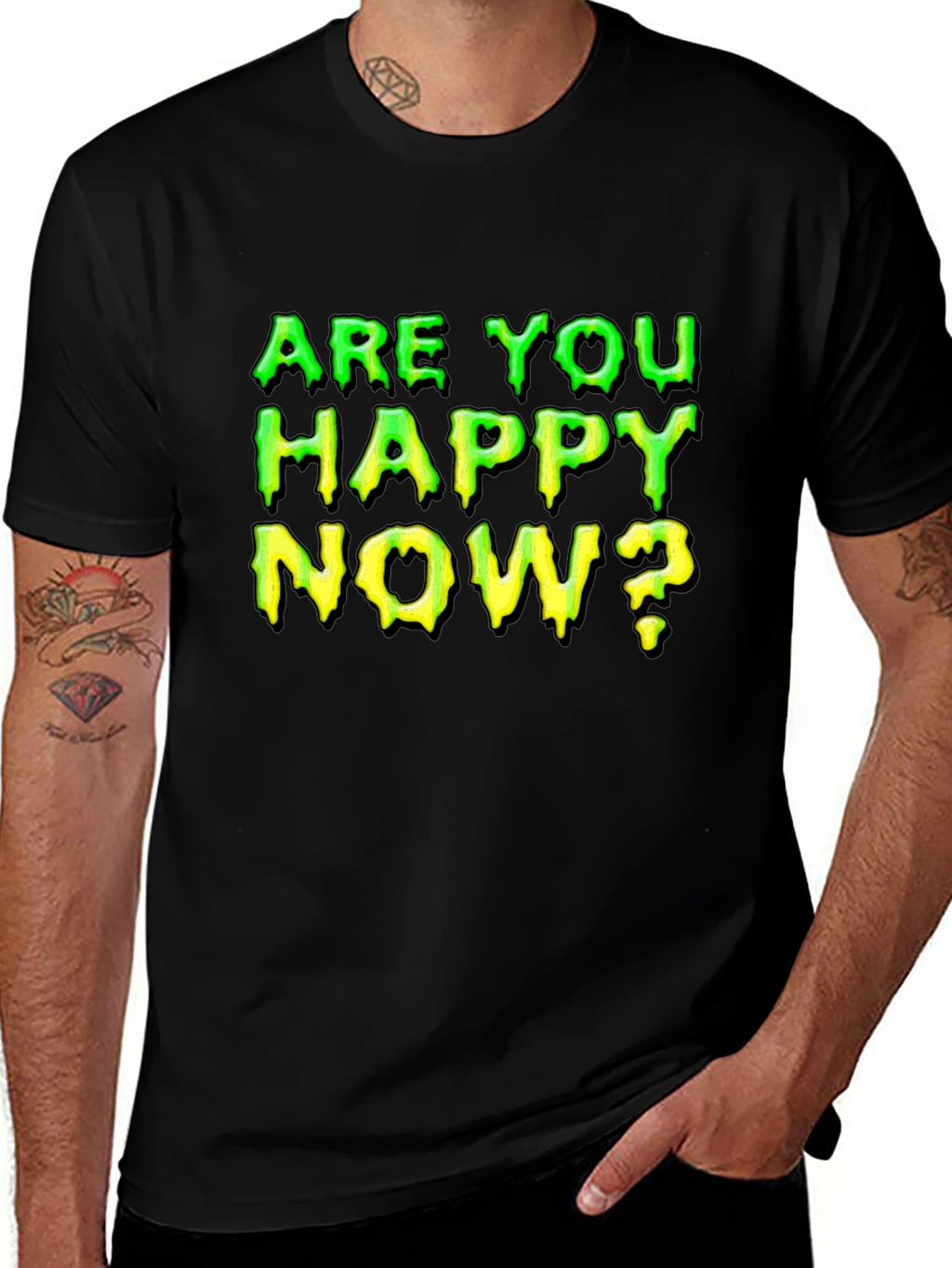 Are You Happy Now? Graphic T-Shirt
