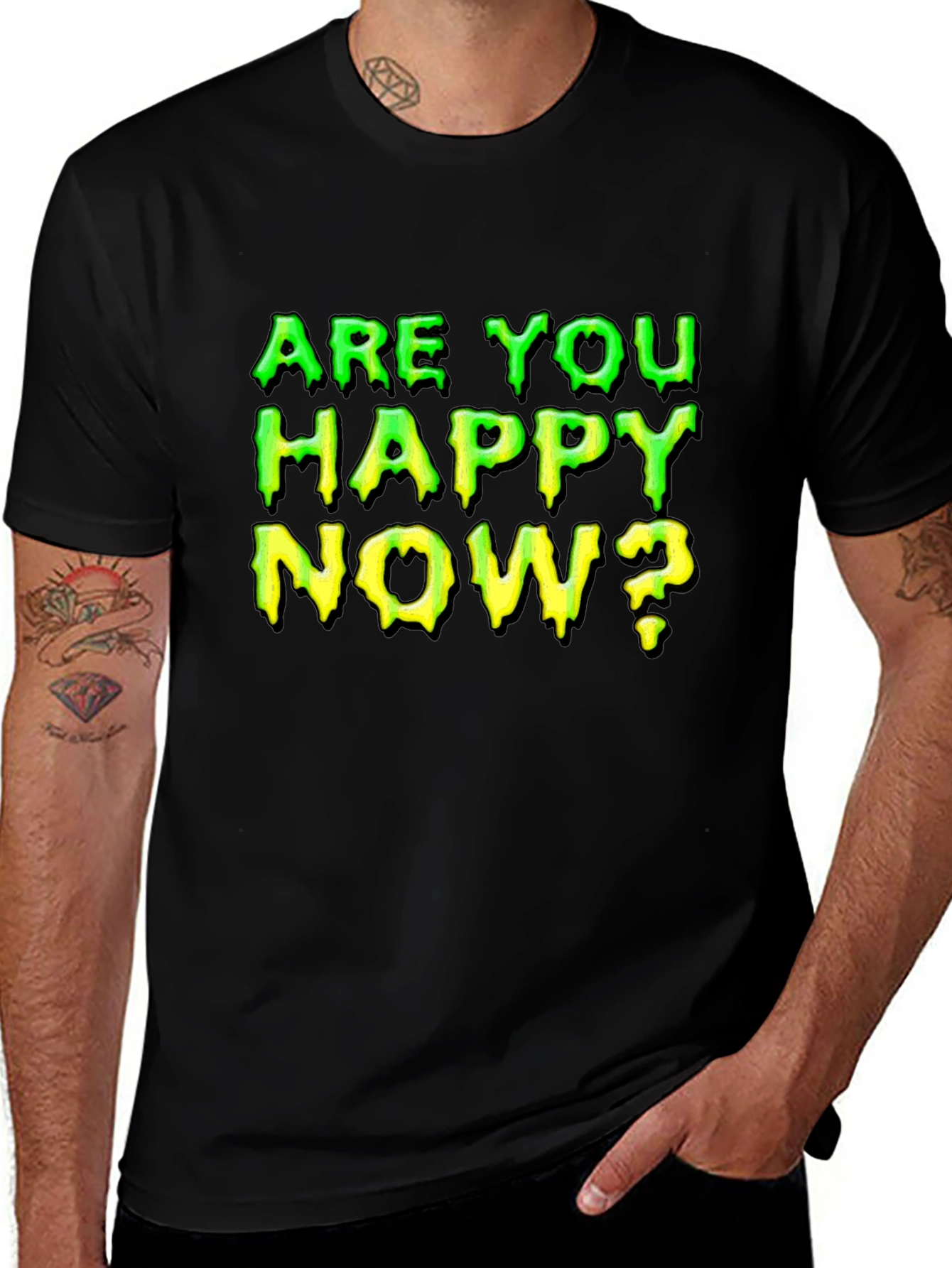 Are You Happy Now? Graphic T-Shirt