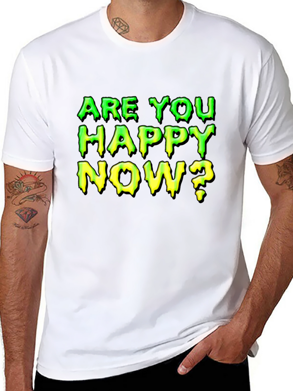 Are You Happy Now? Graphic T-Shirt