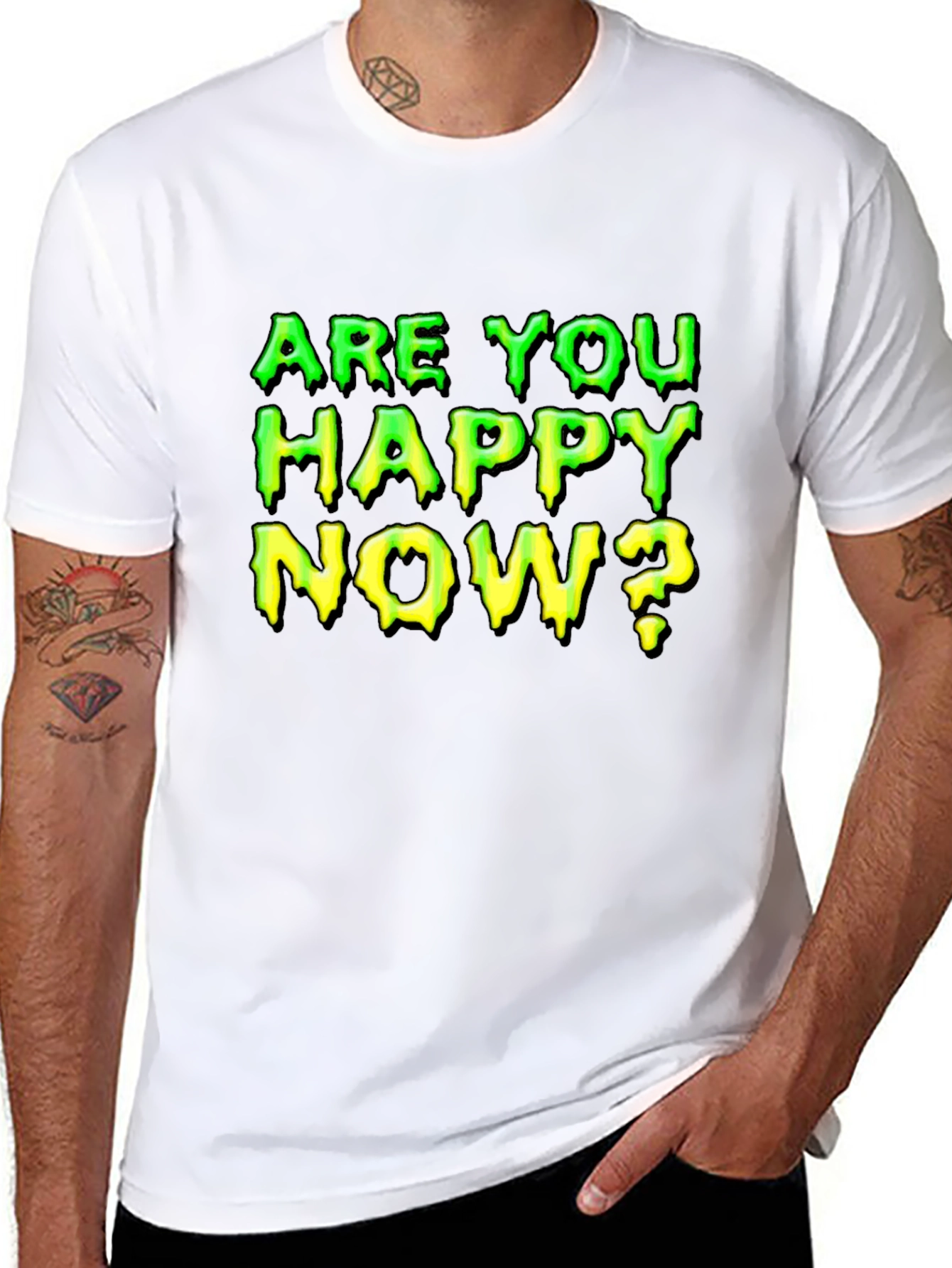 Are You Happy Now? Graphic T-Shirt