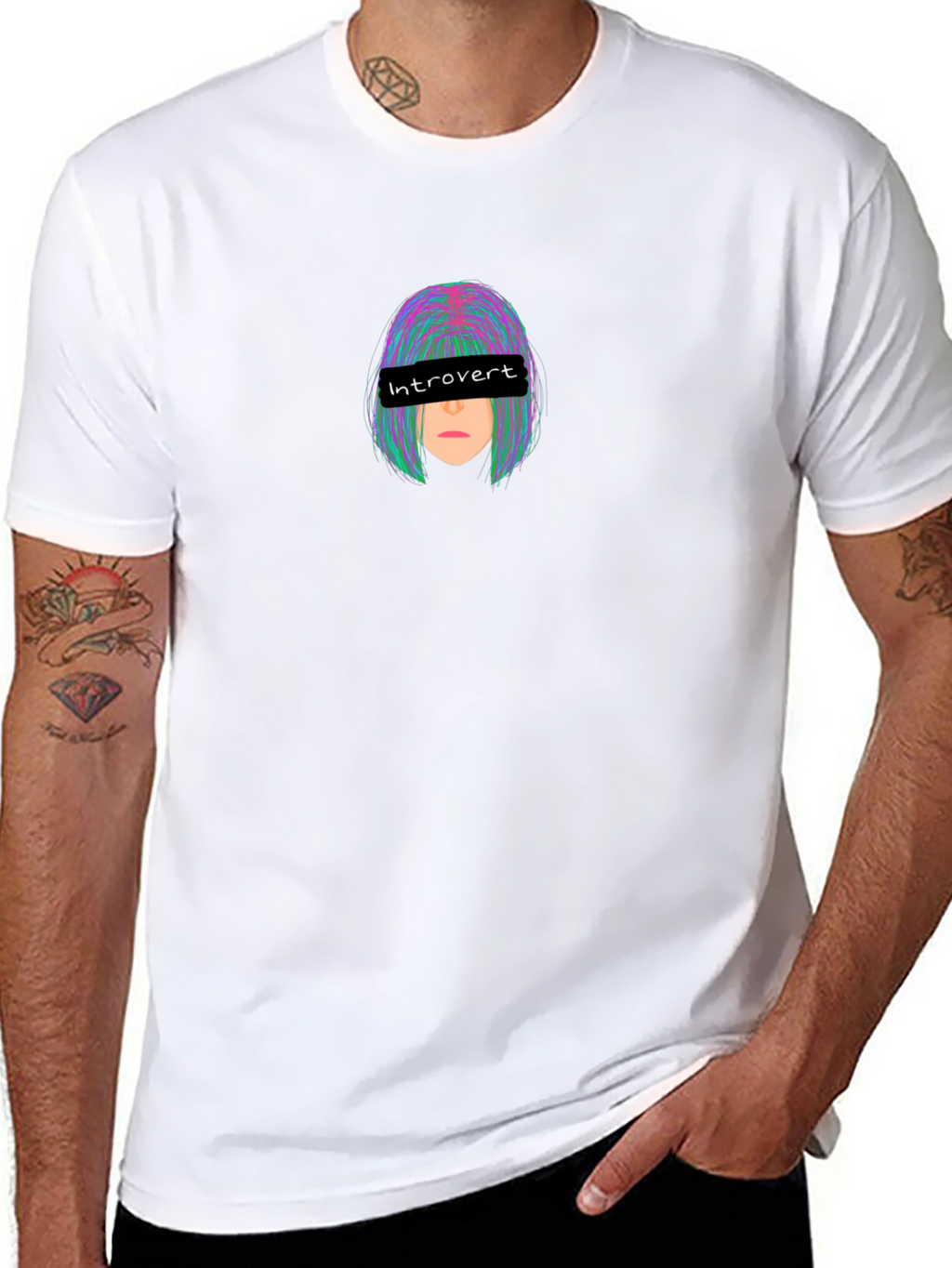 Introvert Graphic T-Shirt - Unisex Tee