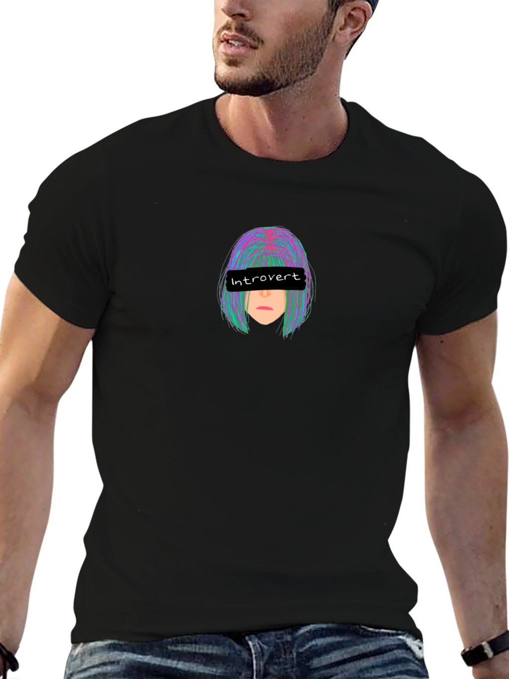 Introvert Graphic T-Shirt - Unisex Tee