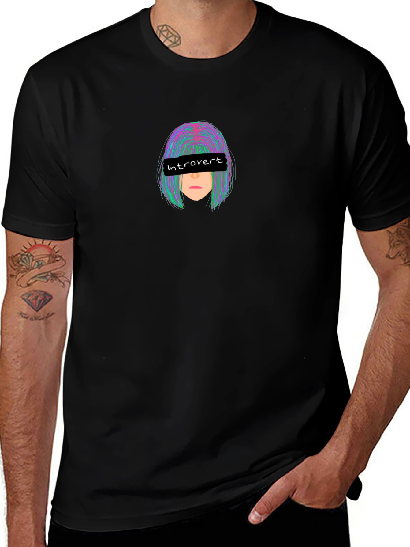 Introvert Graphic T-Shirt - Unisex Tee