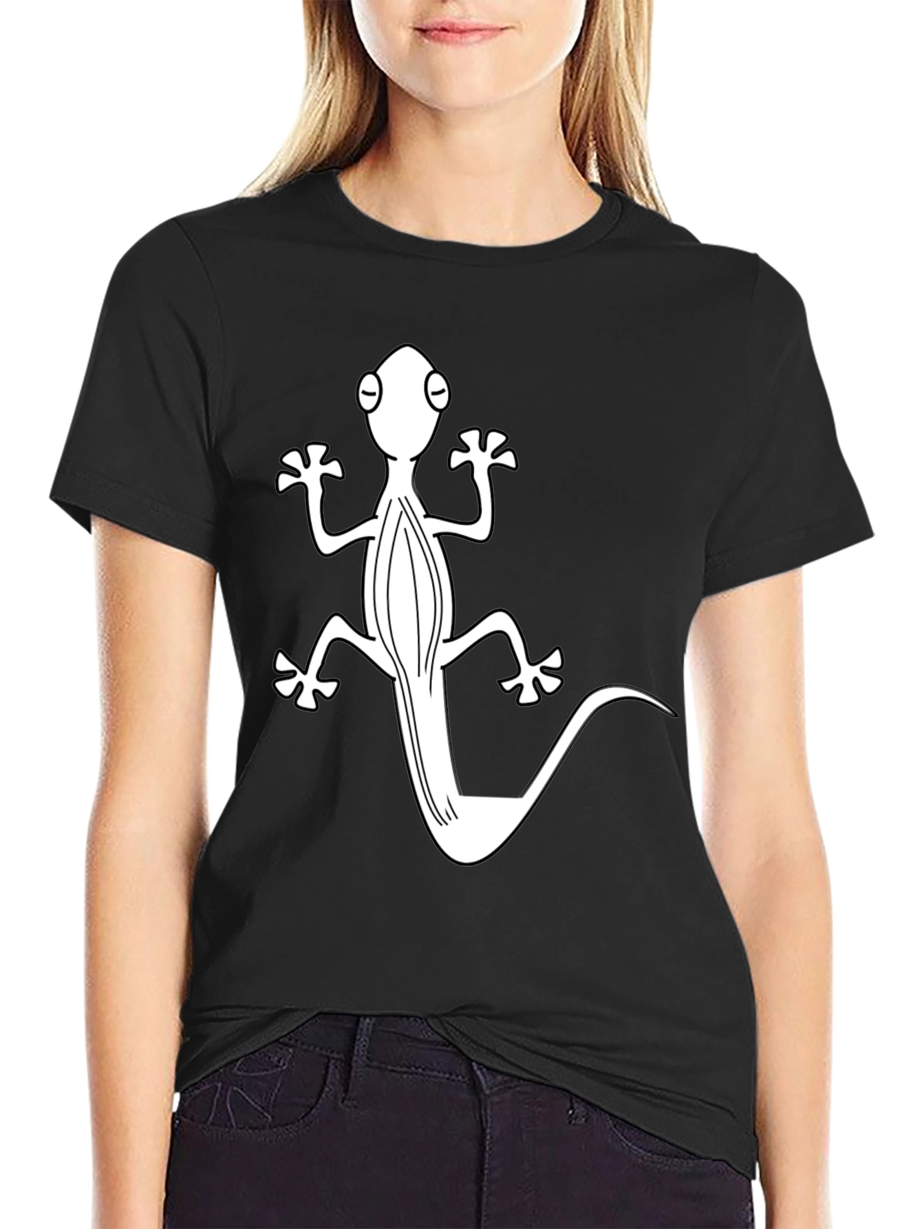 Gecko Graphic Tee - Cool Reptile Design T-Shirt