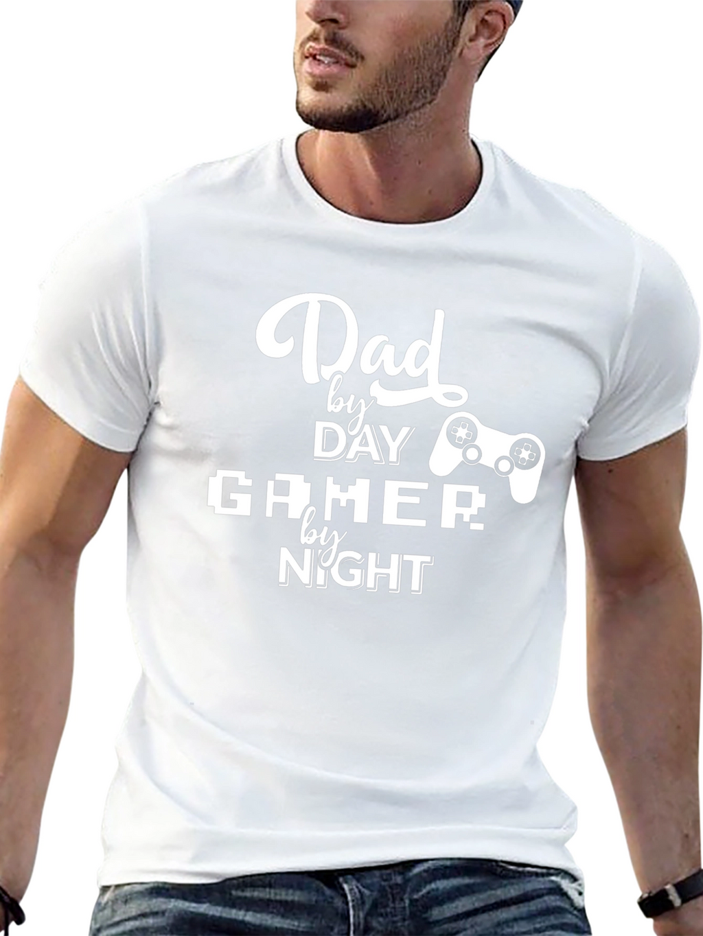 Dad By Day Gamer By Night T-Shirt