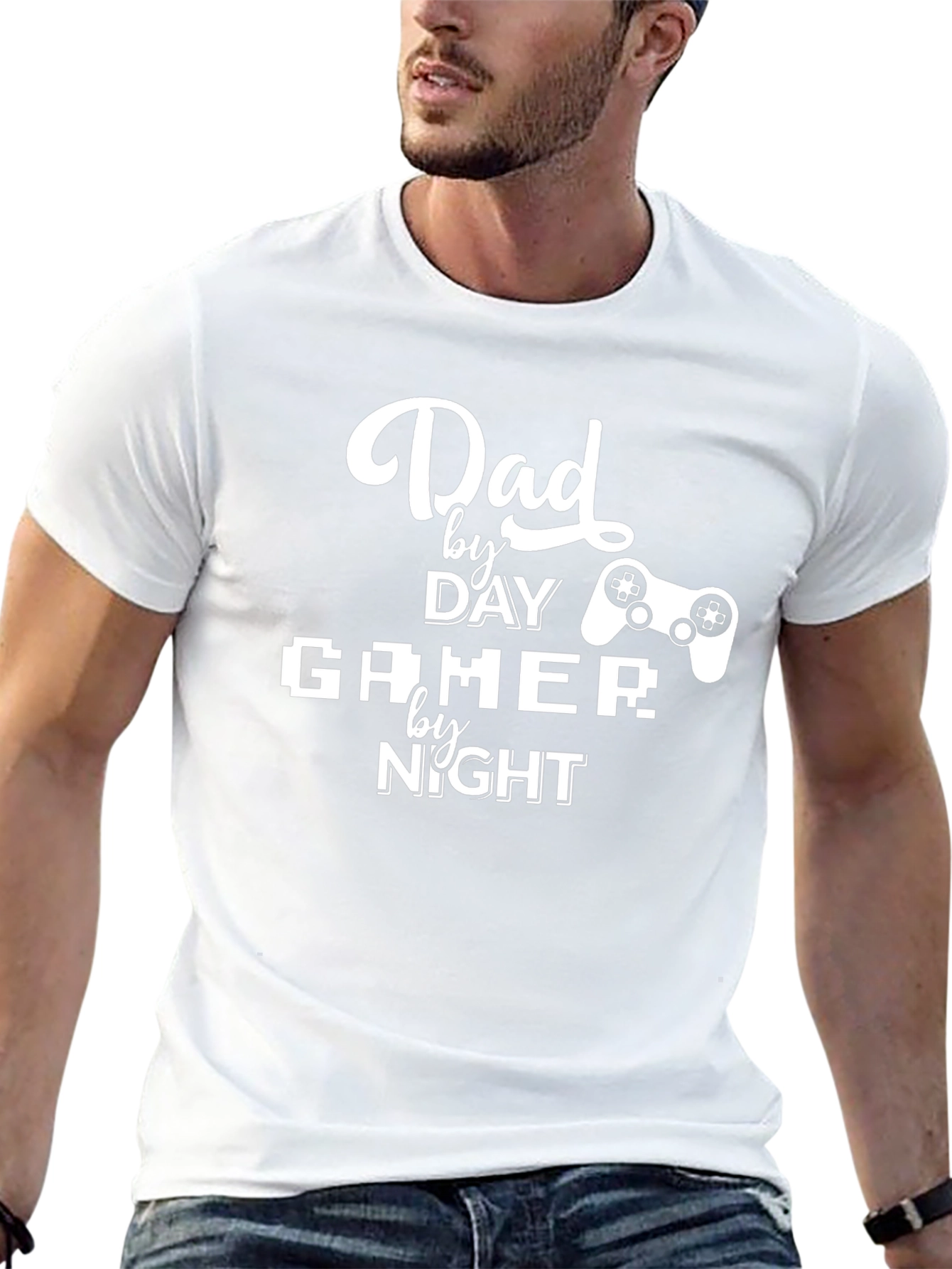Dad By Day Gamer By Night T-Shirt
