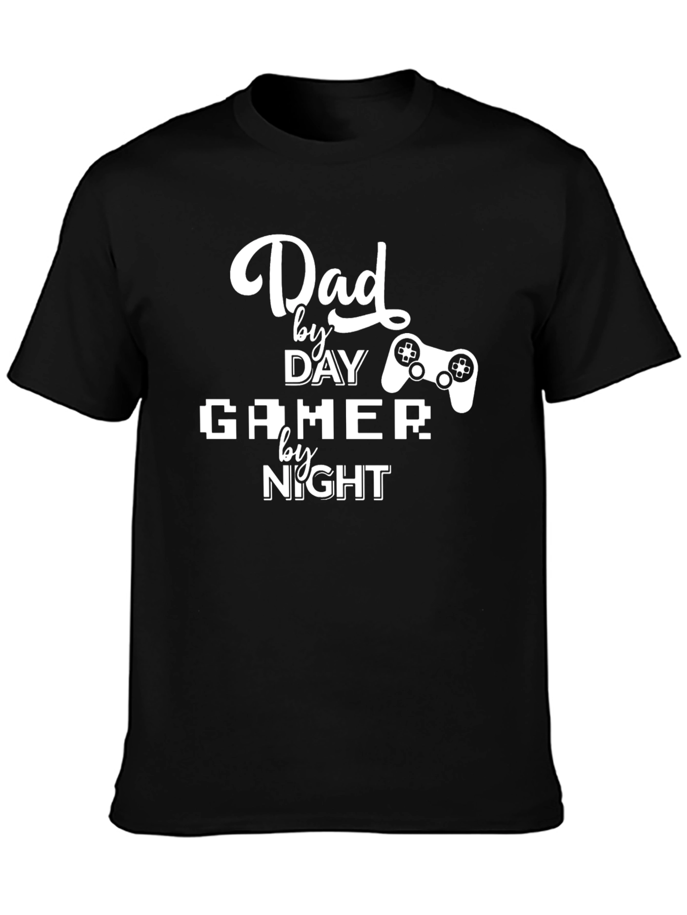 Dad By Day Gamer By Night T-Shirt