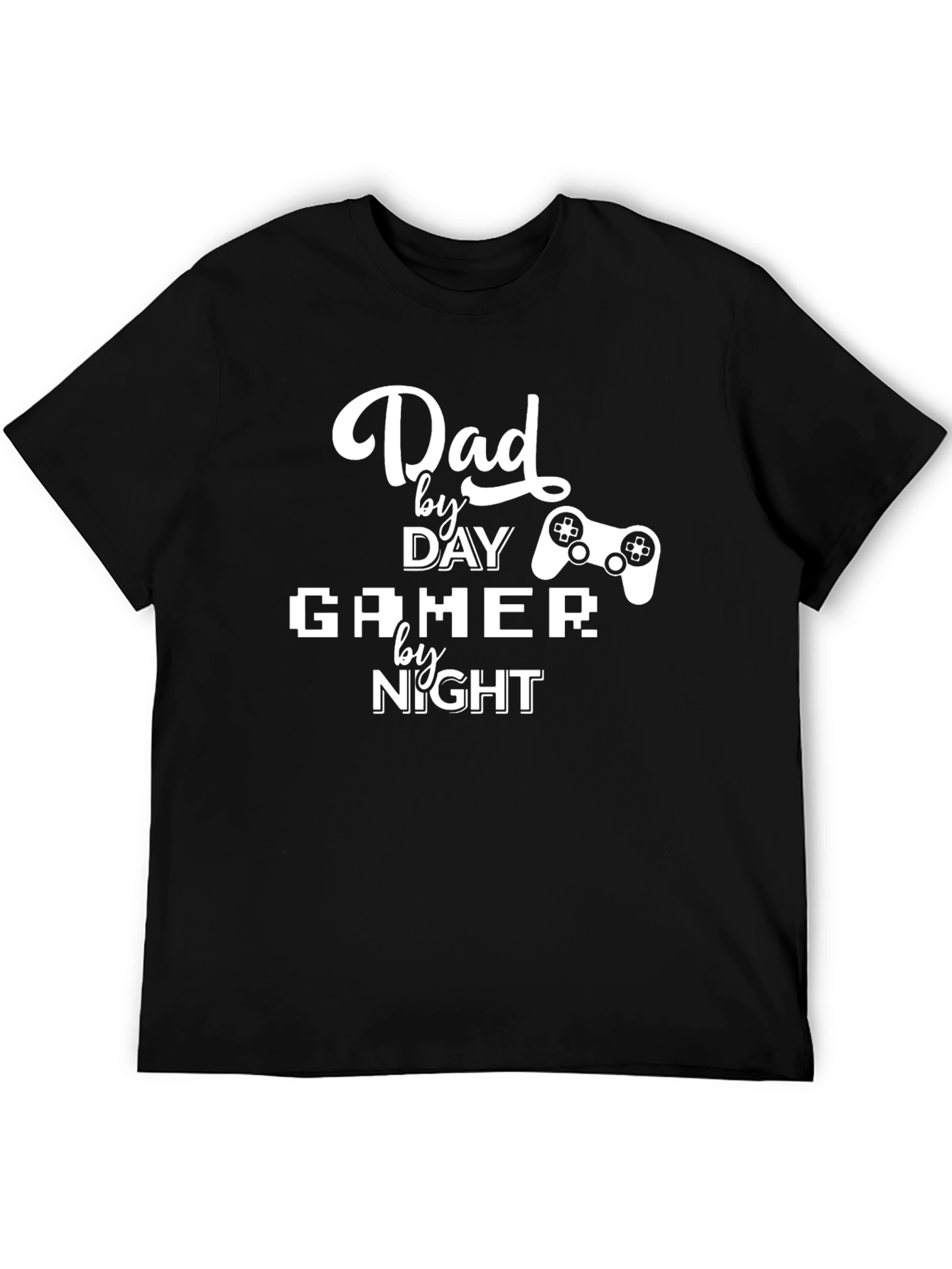 Dad By Day Gamer By Night T-Shirt