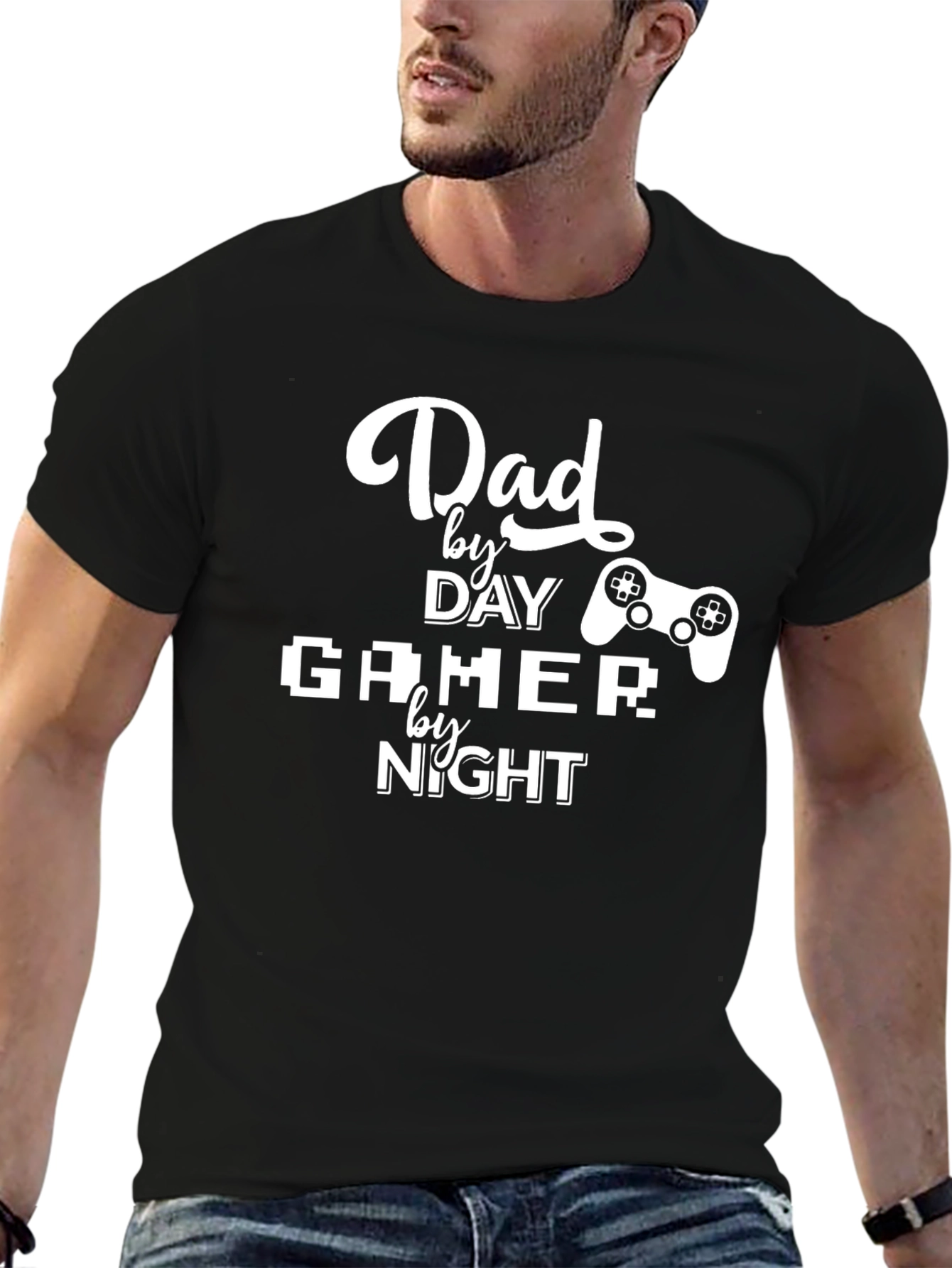 Dad By Day Gamer By Night T-Shirt