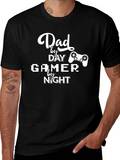 Dad By Day Gamer By Night T-Shirt