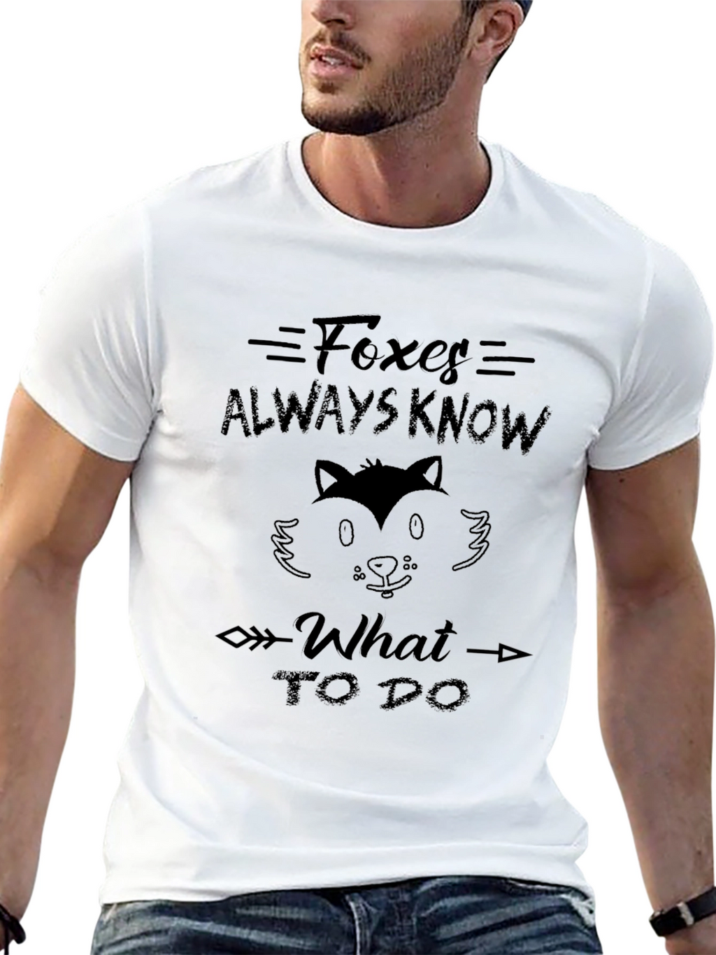 Foxes Always Know Graphic Tee