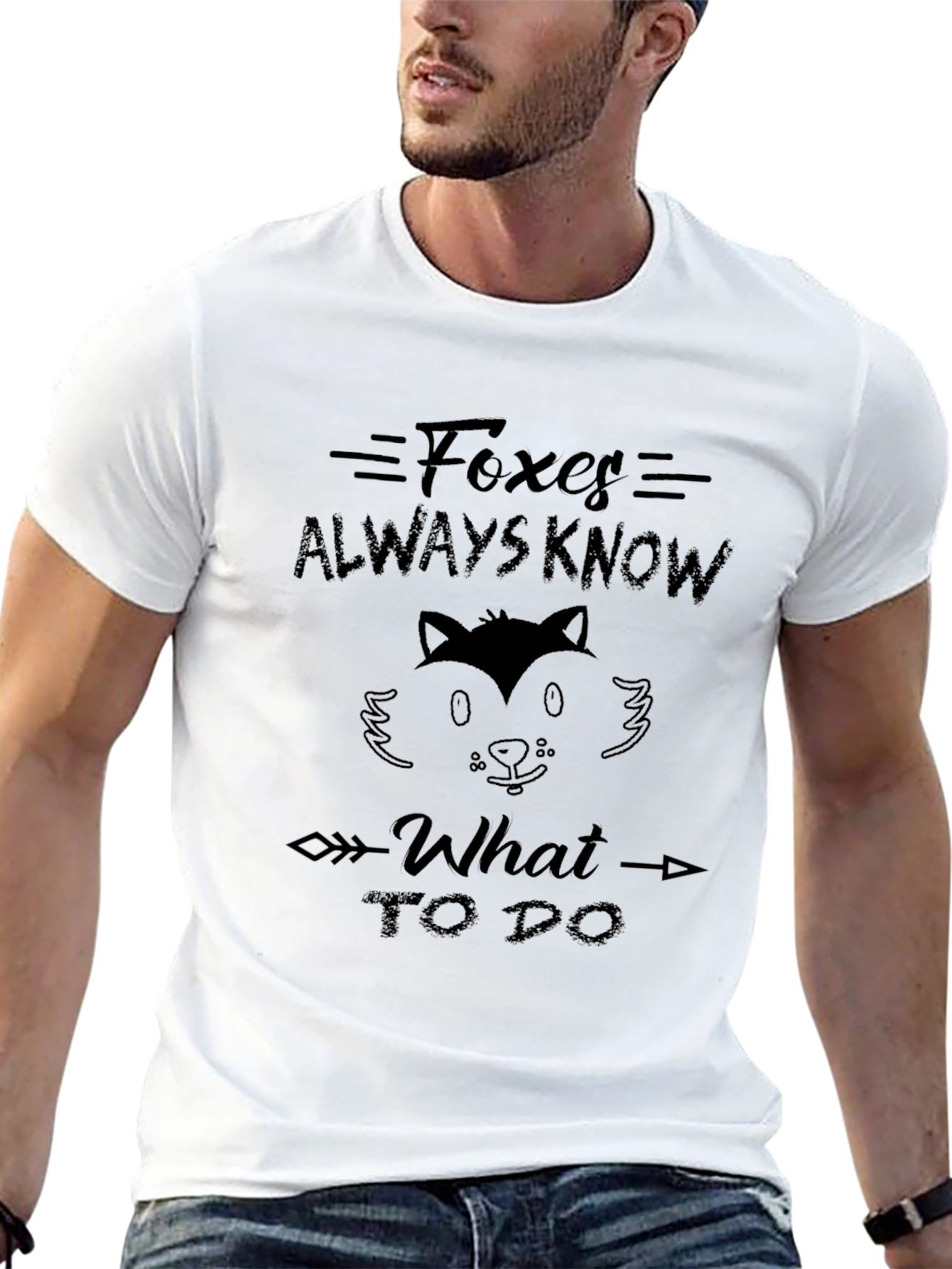 Foxes Always Know Graphic Tee