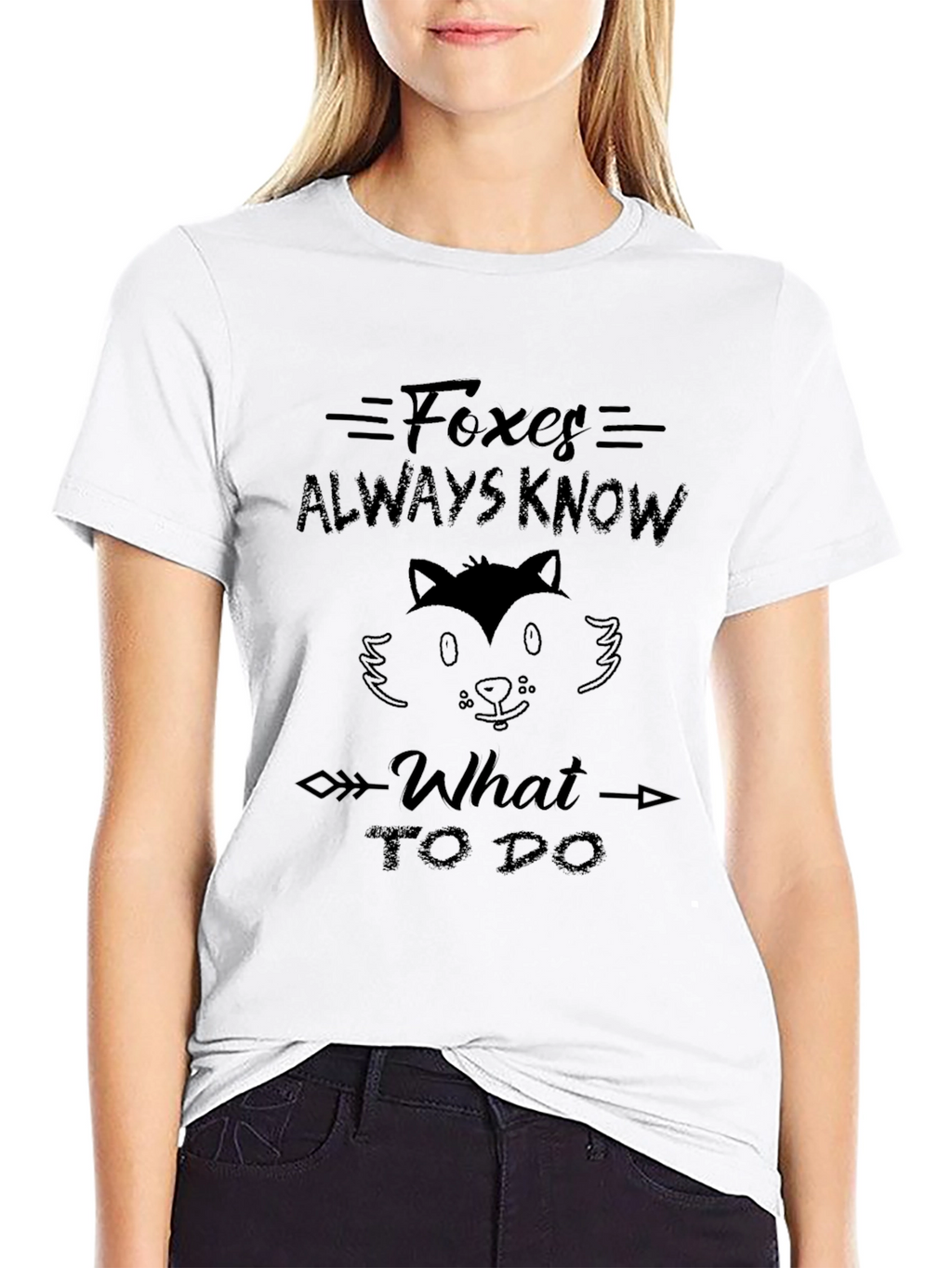 Foxes Always Know Graphic Tee