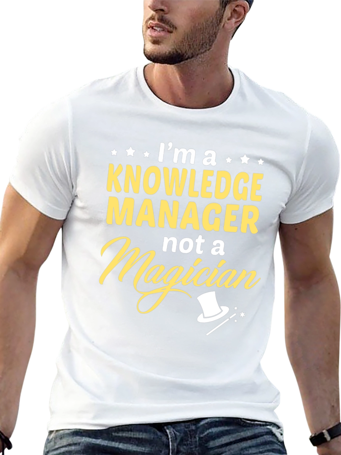 Knowledge Manager T-Shirt - Not a Magician