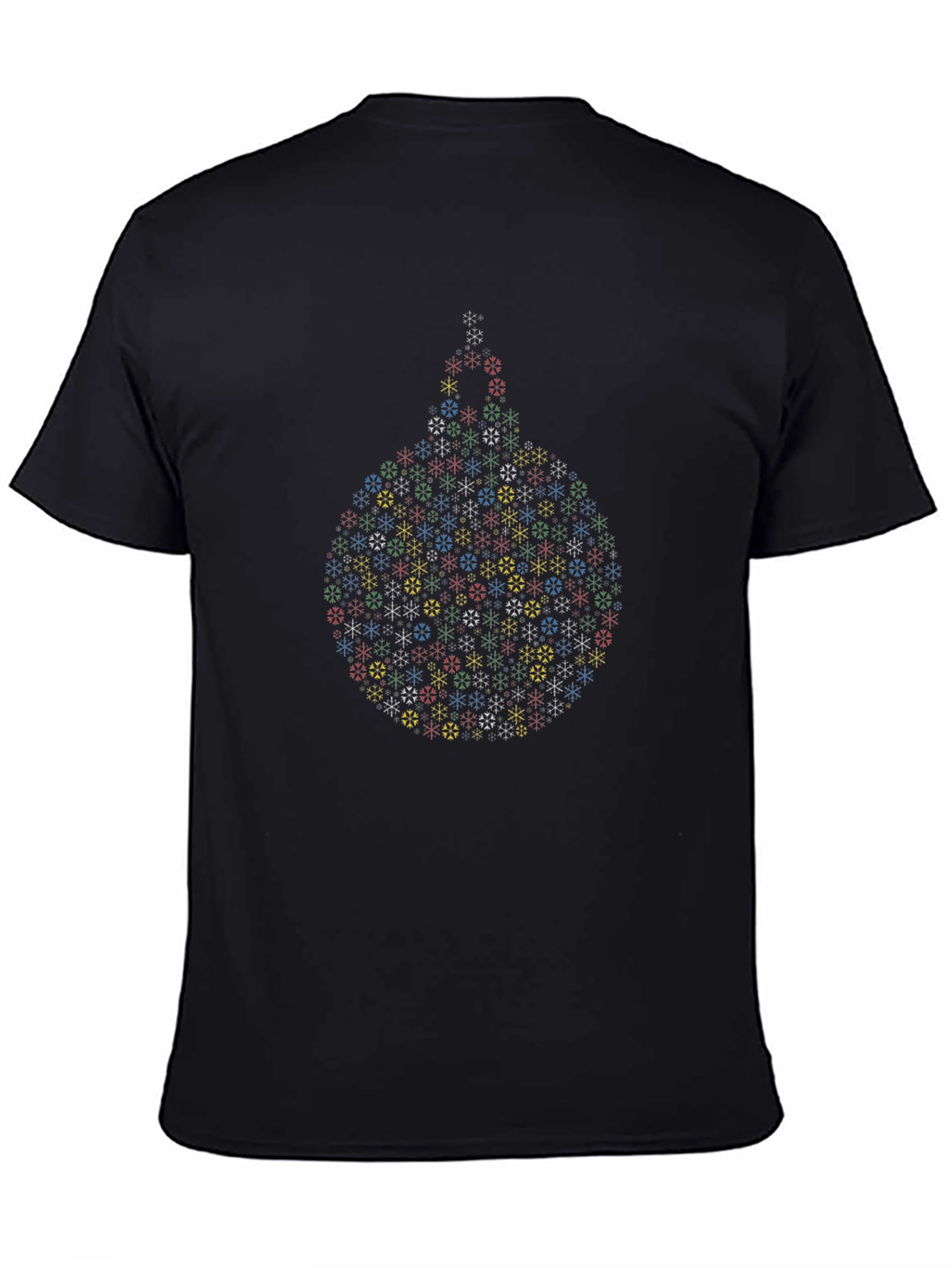 Festive Snowflake Ornament Tee - Holiday Cheer