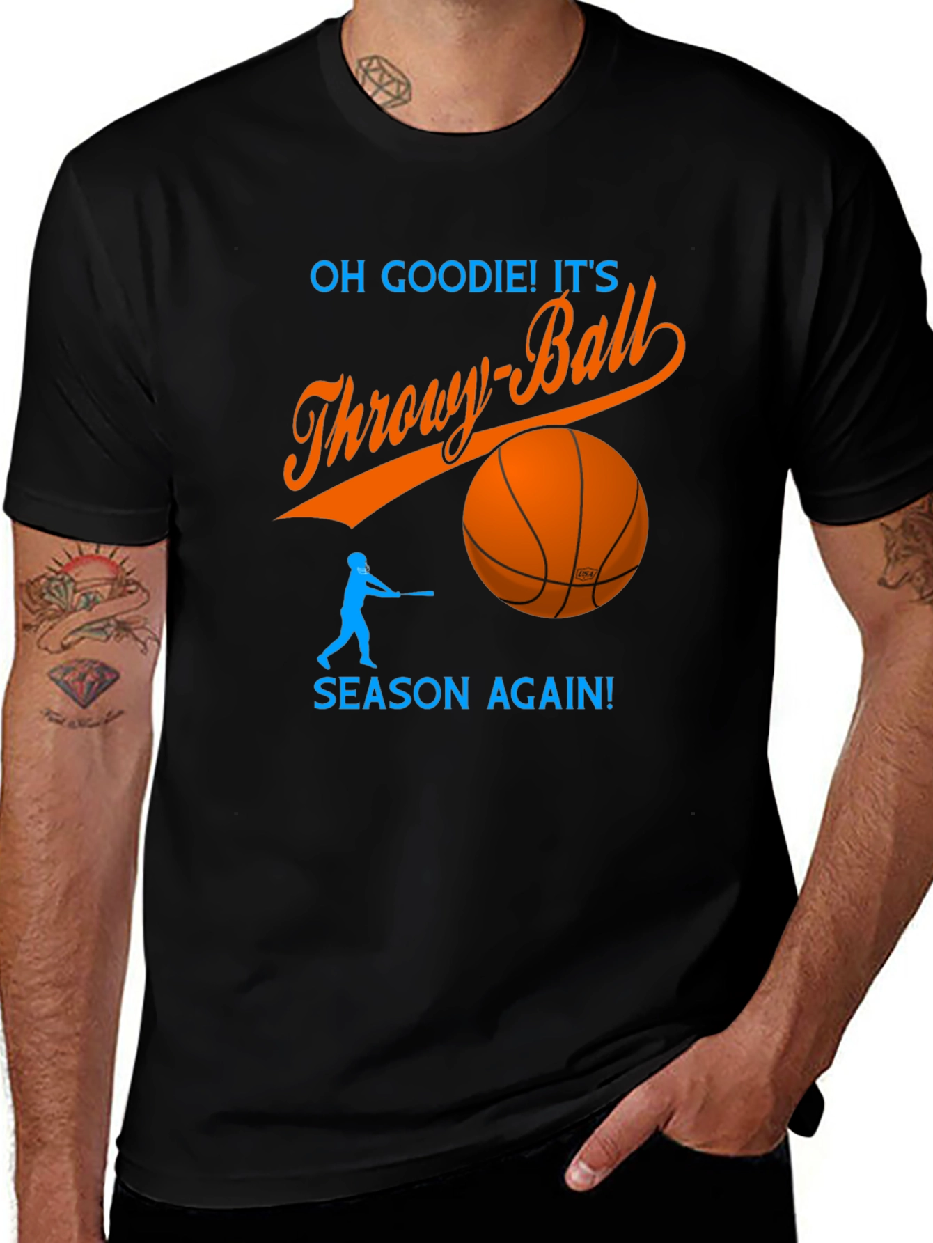 Funny Throwy-Ball Season T-Shirt