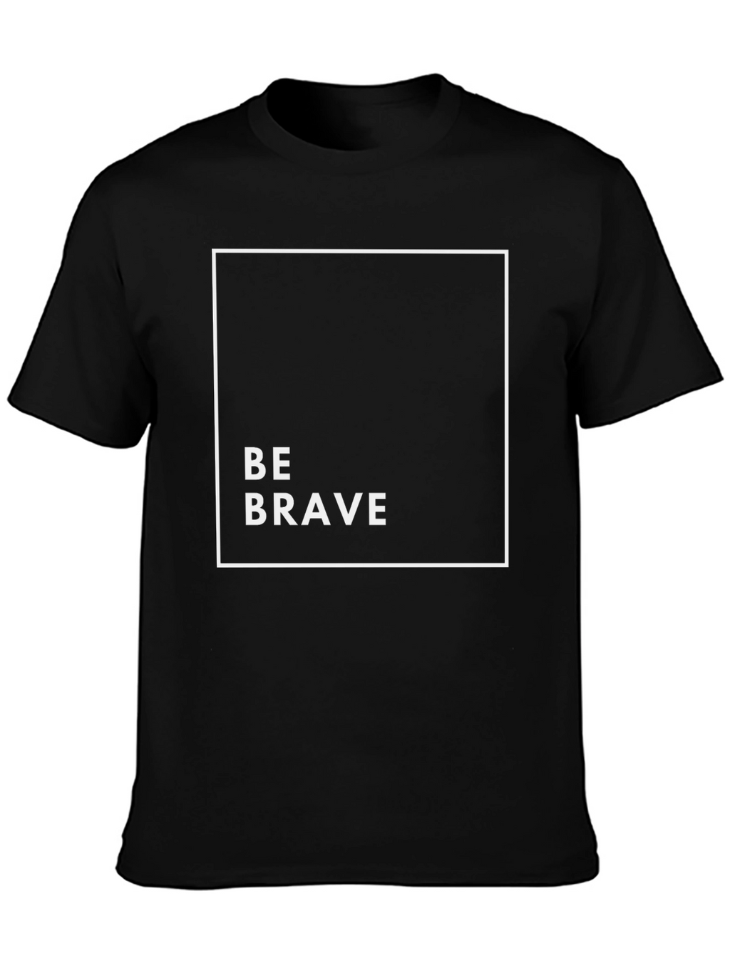 Be Brave Graphic Tee - Black