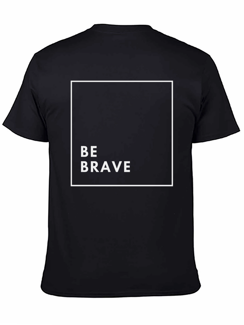 Be Brave Graphic Tee - Black