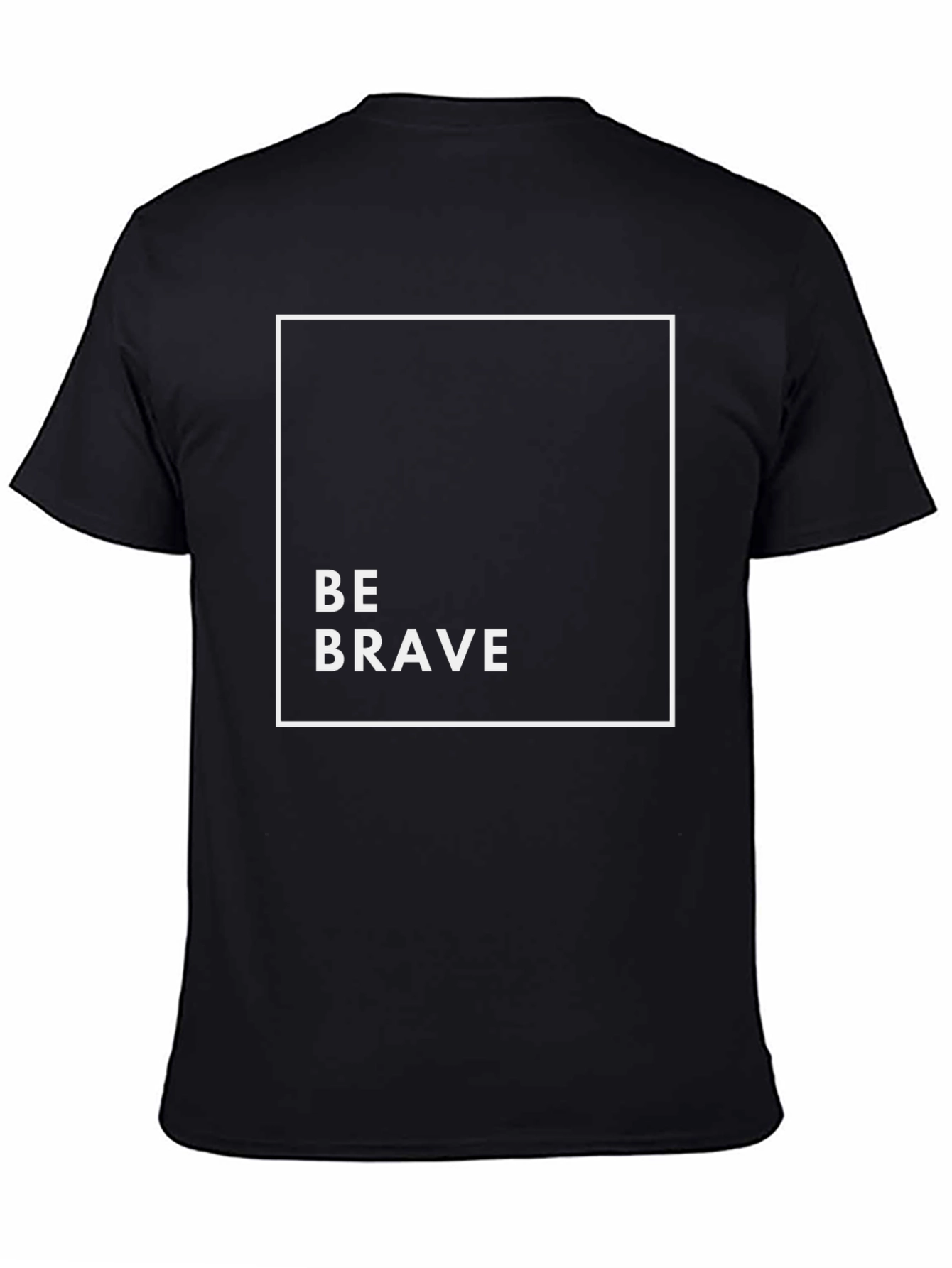 Be Brave Graphic Tee - Black