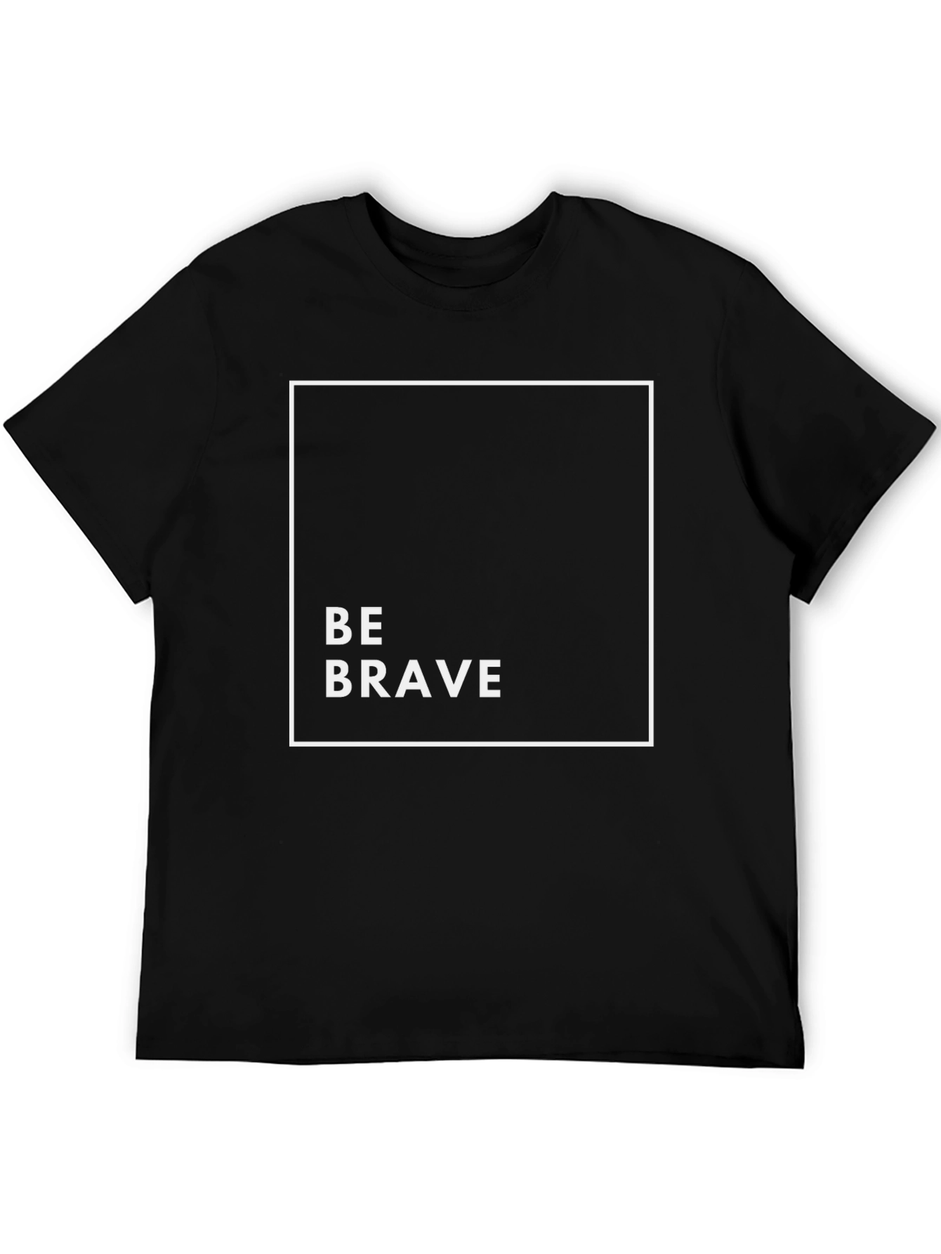 Be Brave Graphic Tee - Black