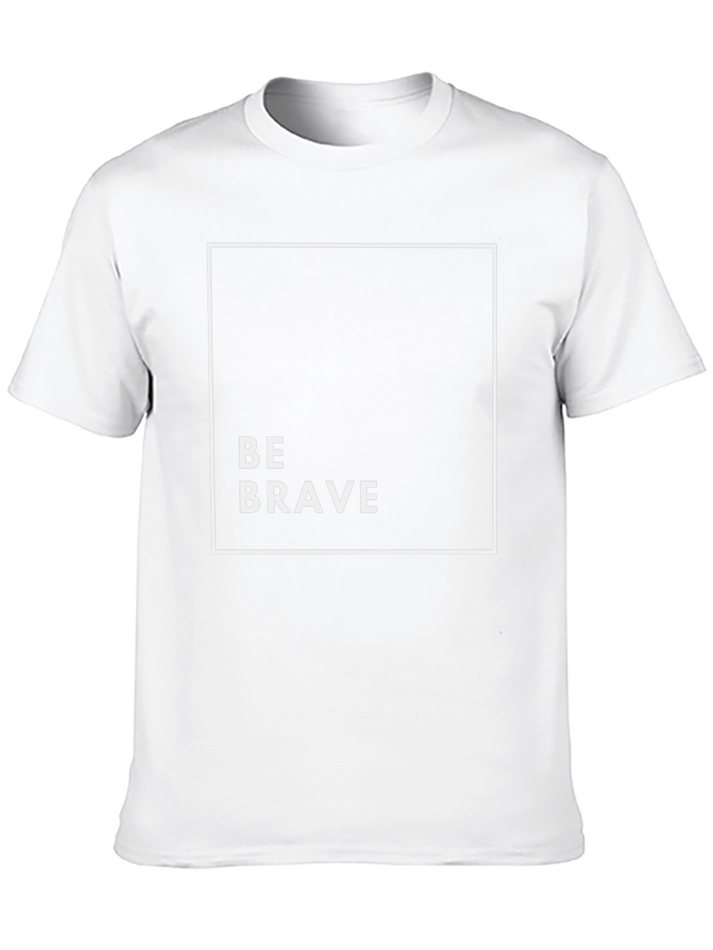 Be Brave Graphic Tee - Black